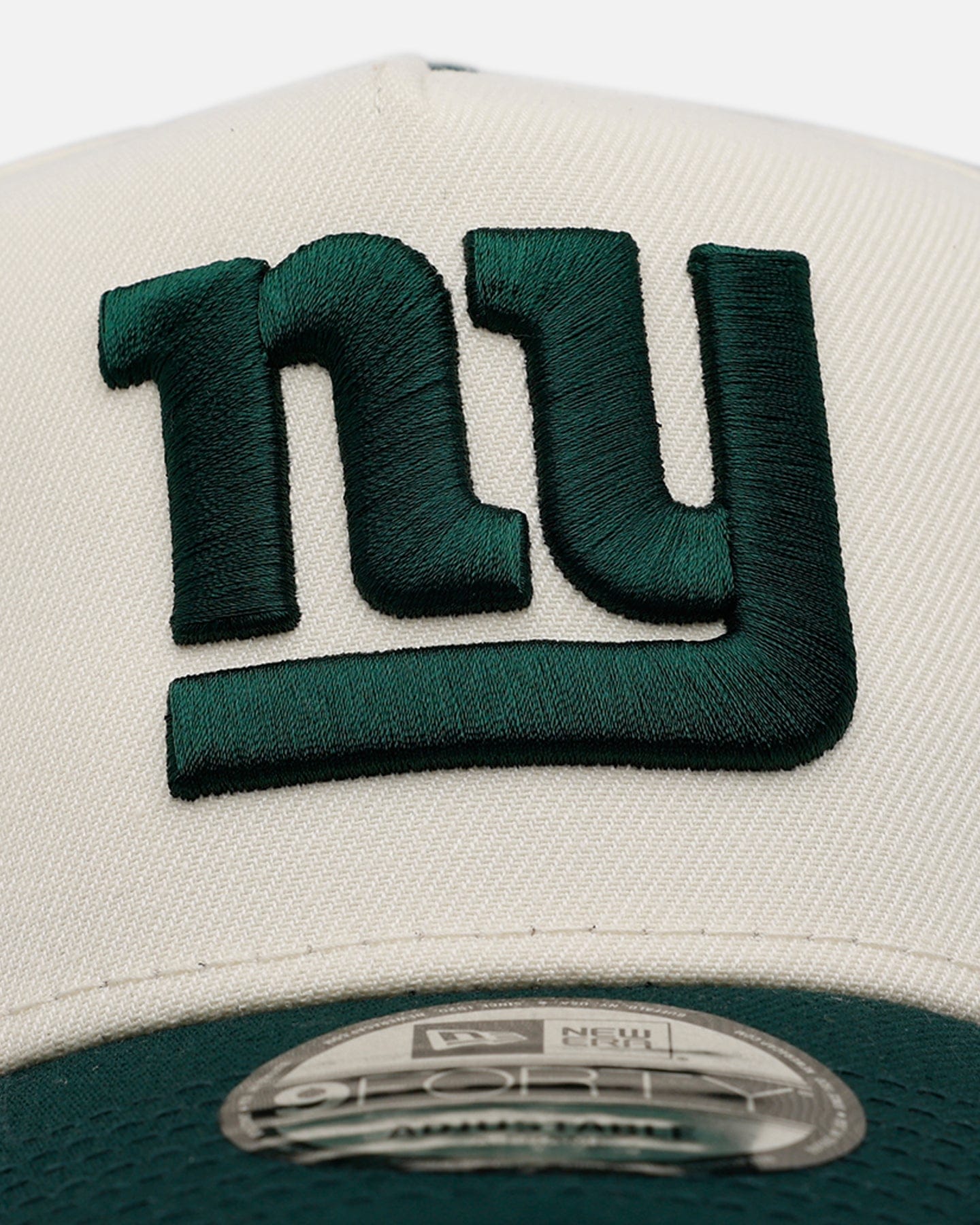 New Era New York Giants Evergreen 2.0 9FORTY A - Frame Snapback Chrome/Dark Green