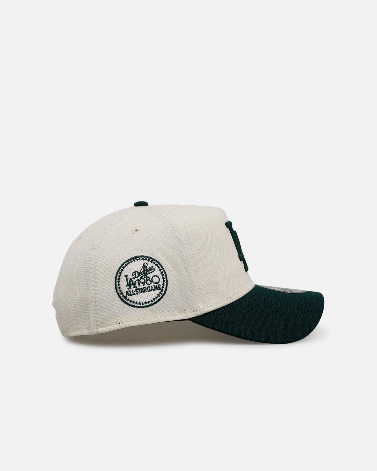 New Era Los Angeles Dodgers Evergreen 2.0 9FORTY A - Frame Snapback Chrome/Dark Green