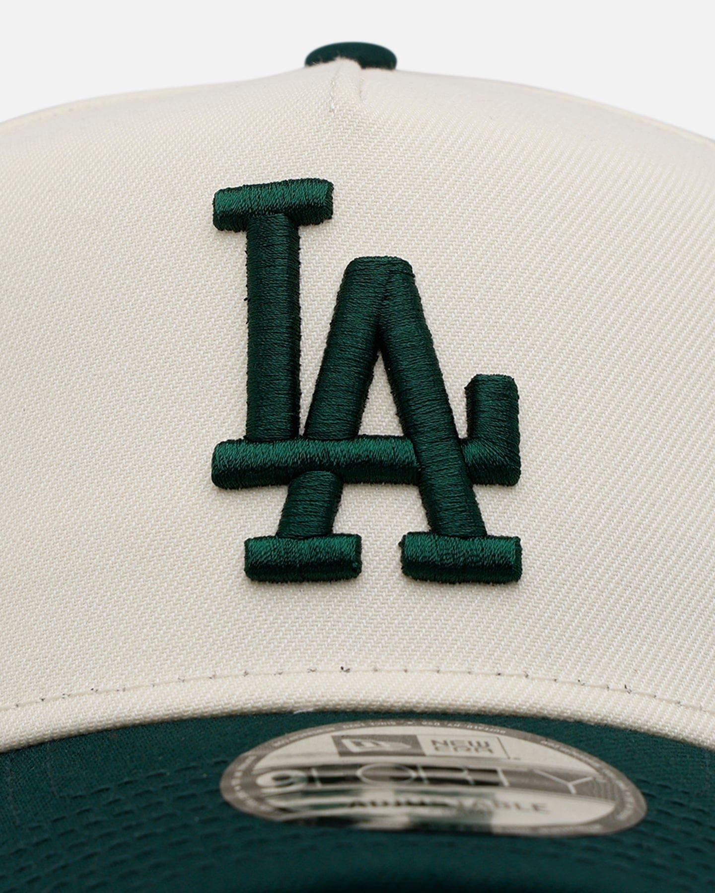 New Era Los Angeles Dodgers Evergreen 2.0 9FORTY A - Frame Snapback Chrome/Dark Green