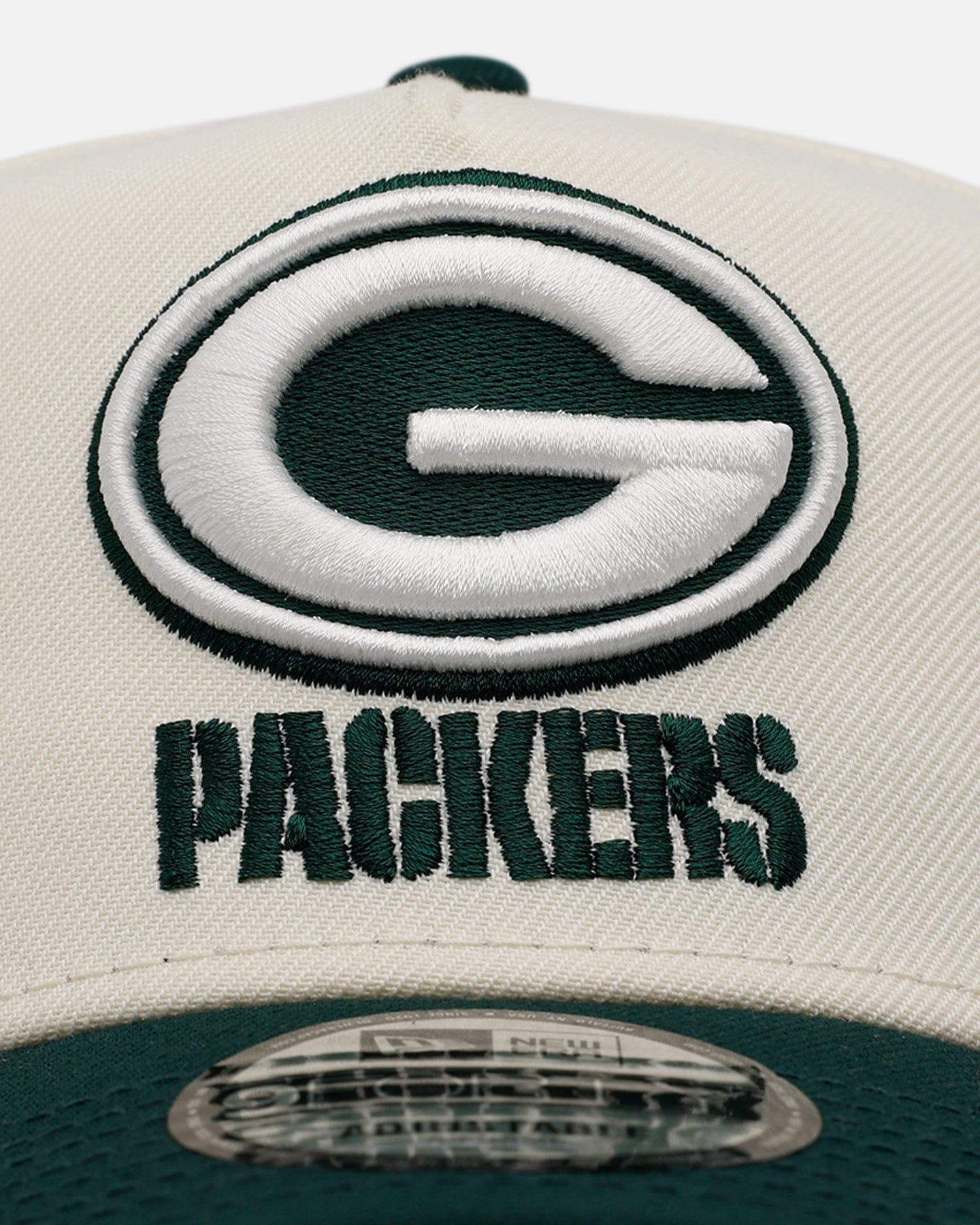 New Era Green Bay Packers Evergreen 2.0 9FORTY A - Frame Snapback Chrome/Dark Green