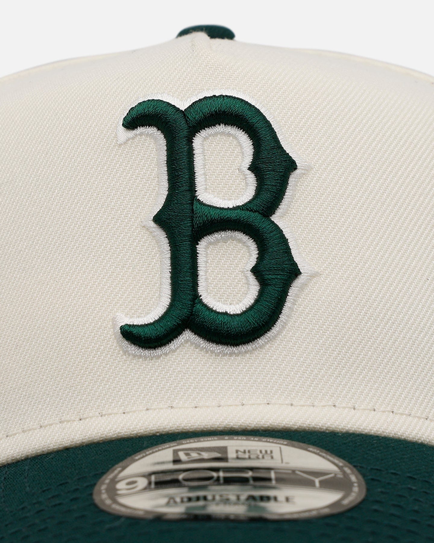 New Era Boston Red Sox Evergreen 2.0 9FORTY A - Frame Snapback Chrome/Dark Green