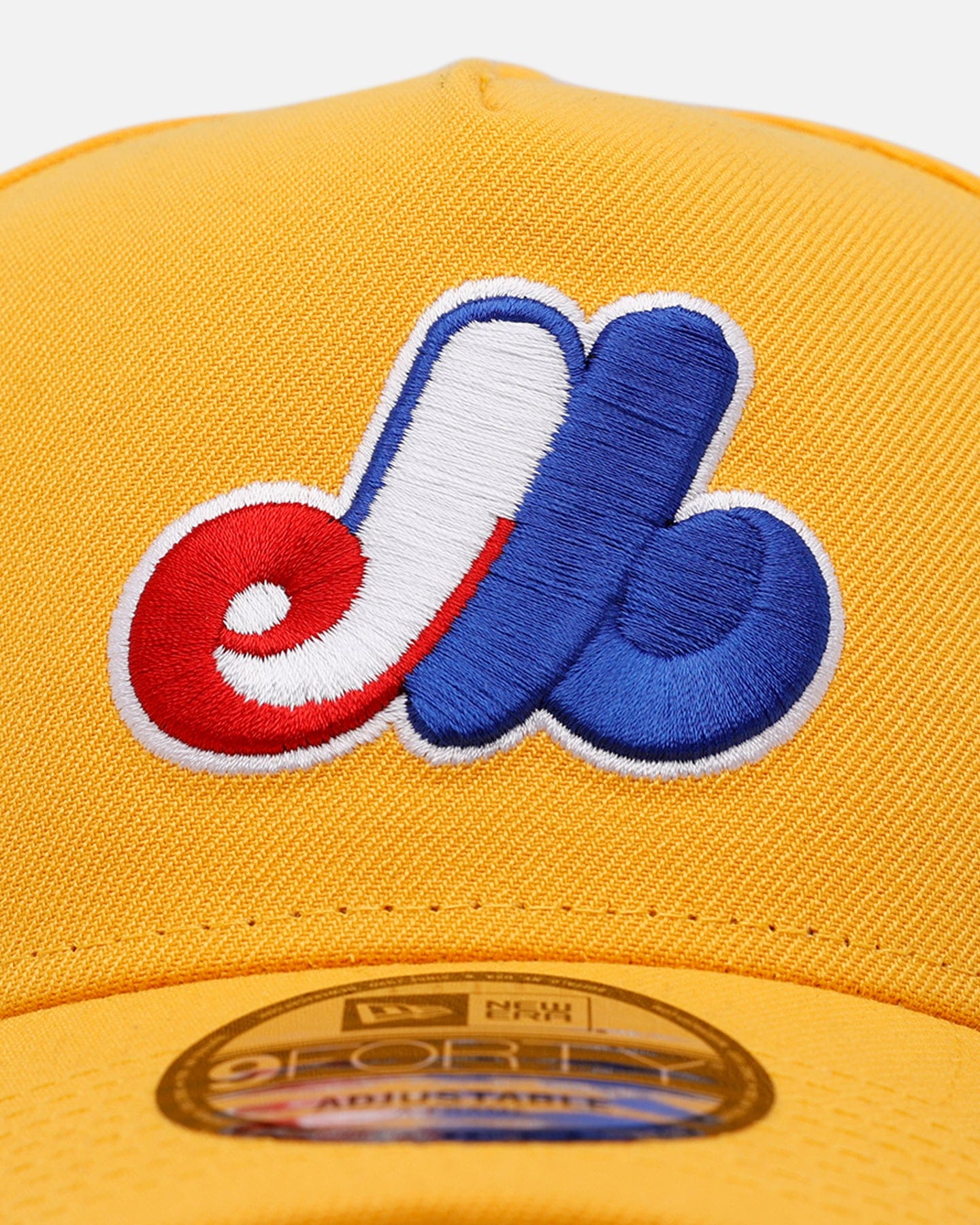 New Era Montreal Expos Sunshine 9FORTY A - Frame Snapback Canary