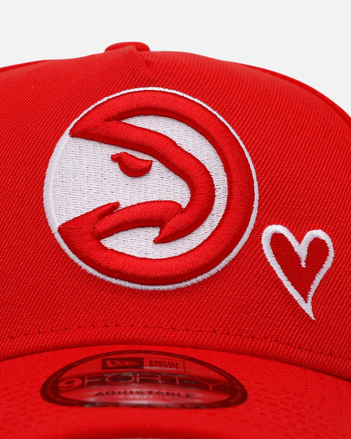 New Era Atlanta Hawks Team Color Hearts 9FORTY A - Frame Snapback Official Team Color