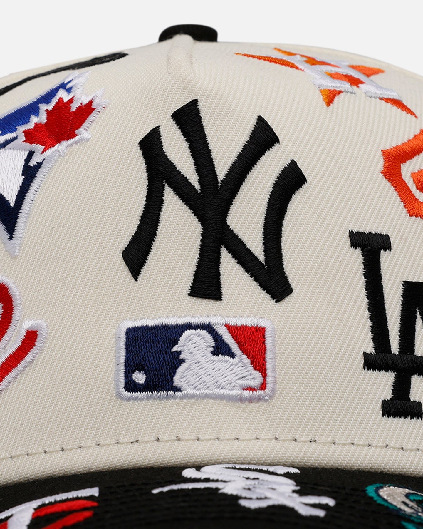 New Era MLB All Over Leagues 9FORTY A - Frame Snapback Chrome/Black