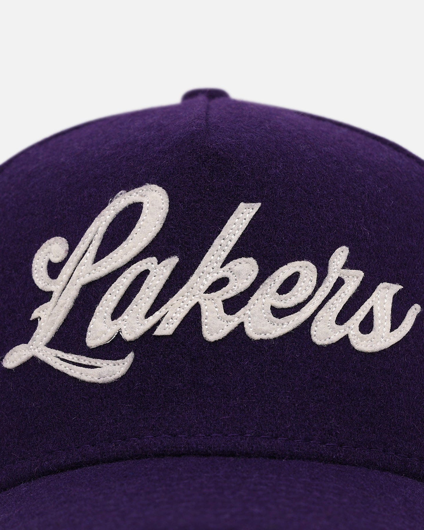 New Era Los Angeles Lakers Candy Cane Side Patch 9FORTY A - Frame Snapback Official Team Color