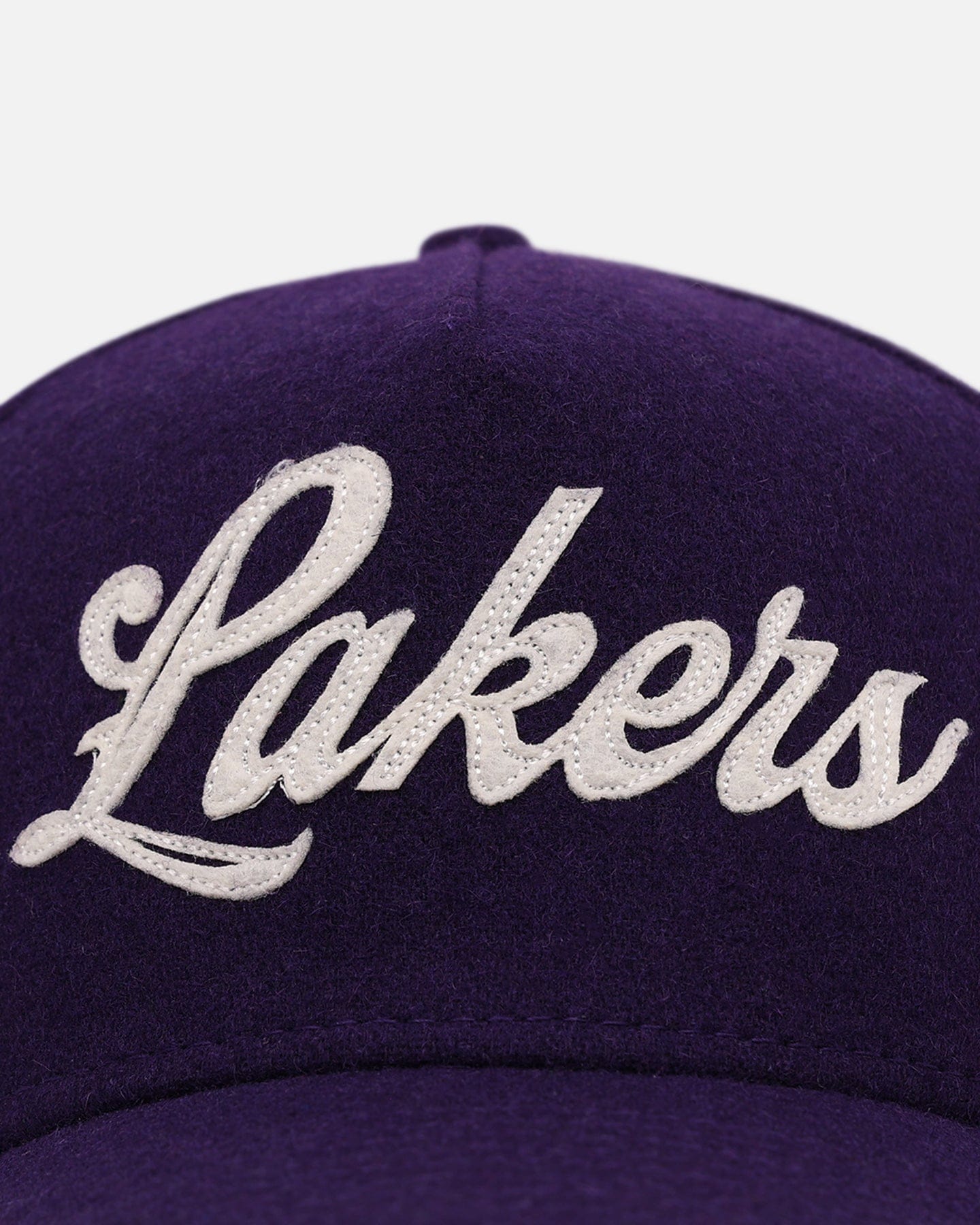 New Era Los Angeles Lakers Candy Cane Side Patch 9FORTY A - Frame Snapback Official Team Color