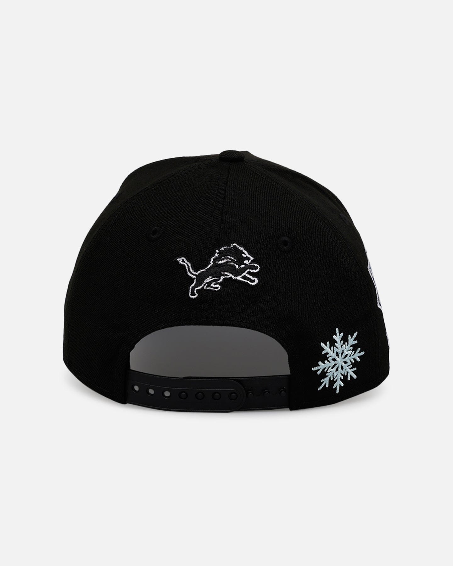 New Era Detroit Lions Cold As Ice 9FORTY A - Frame Snapback Black