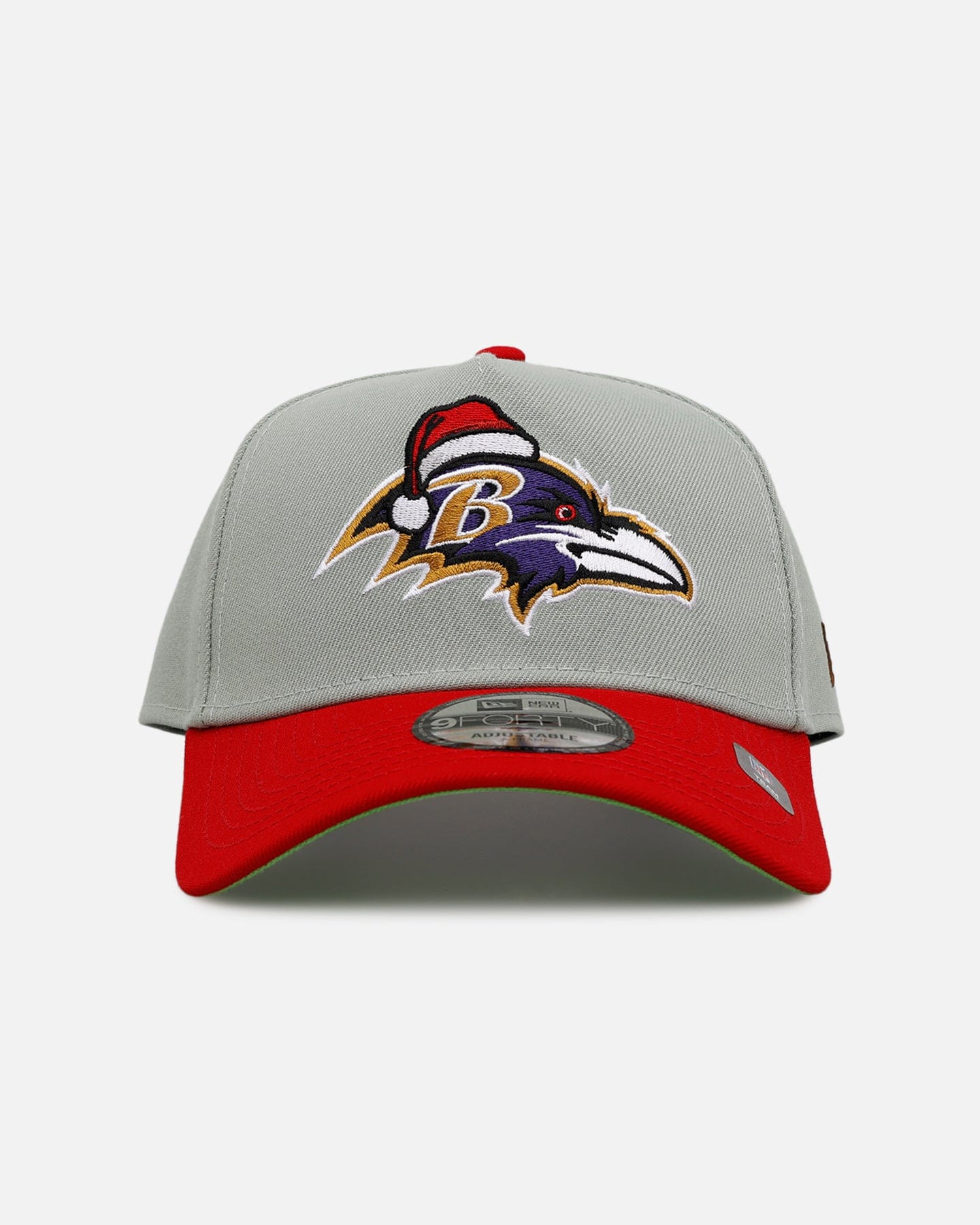 New Era Baltimore Ravens All I Want For Christmas 9FORTY A - Frame Snapback Green/Red