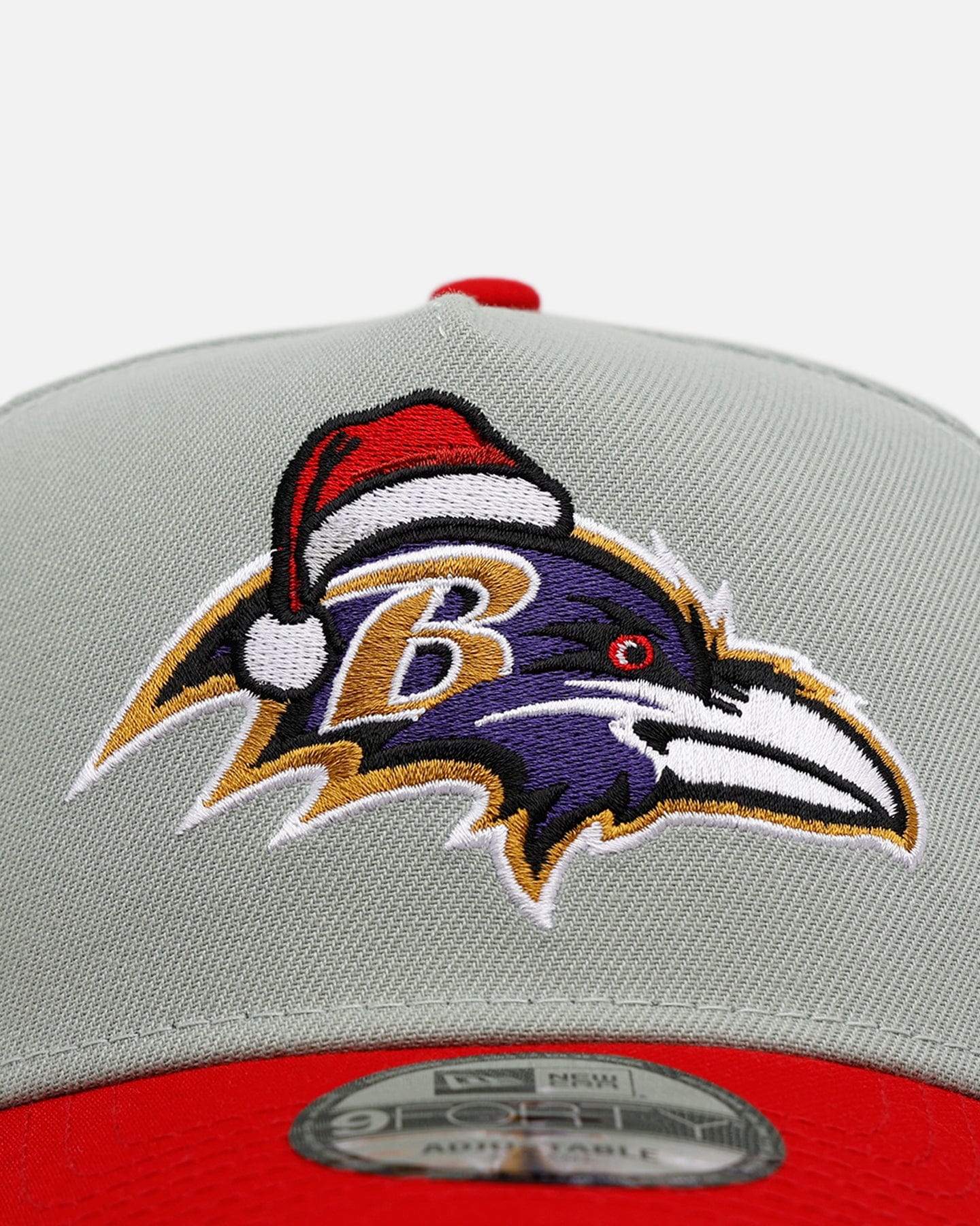 New Era Baltimore Ravens All I Want For Christmas 9FORTY A - Frame Snapback Green/Red