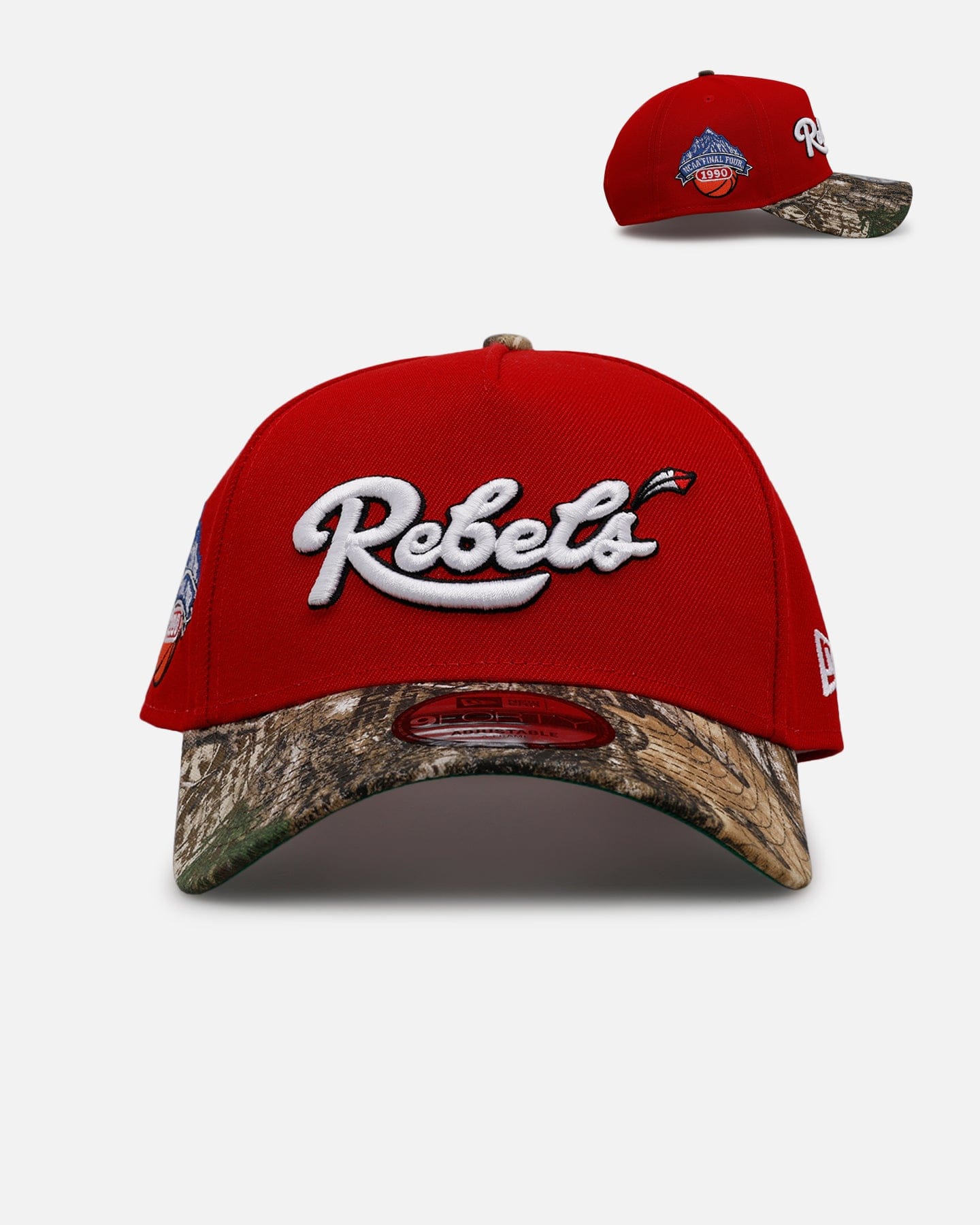 New Era Ole Miss Rebels Football Realtree Visor 9FORTY A - Frame Snapback Official Team Color