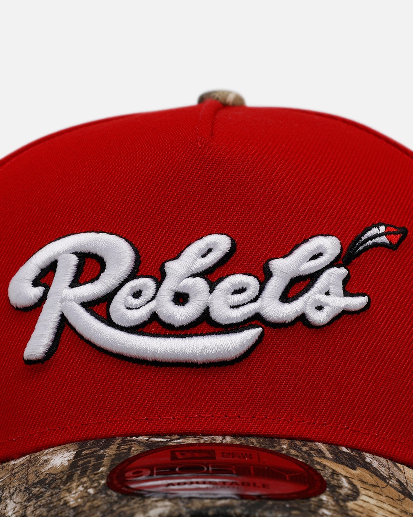 New Era Ole Miss Rebels Football Realtree Visor 9FORTY A - Frame Snapback Official Team Color