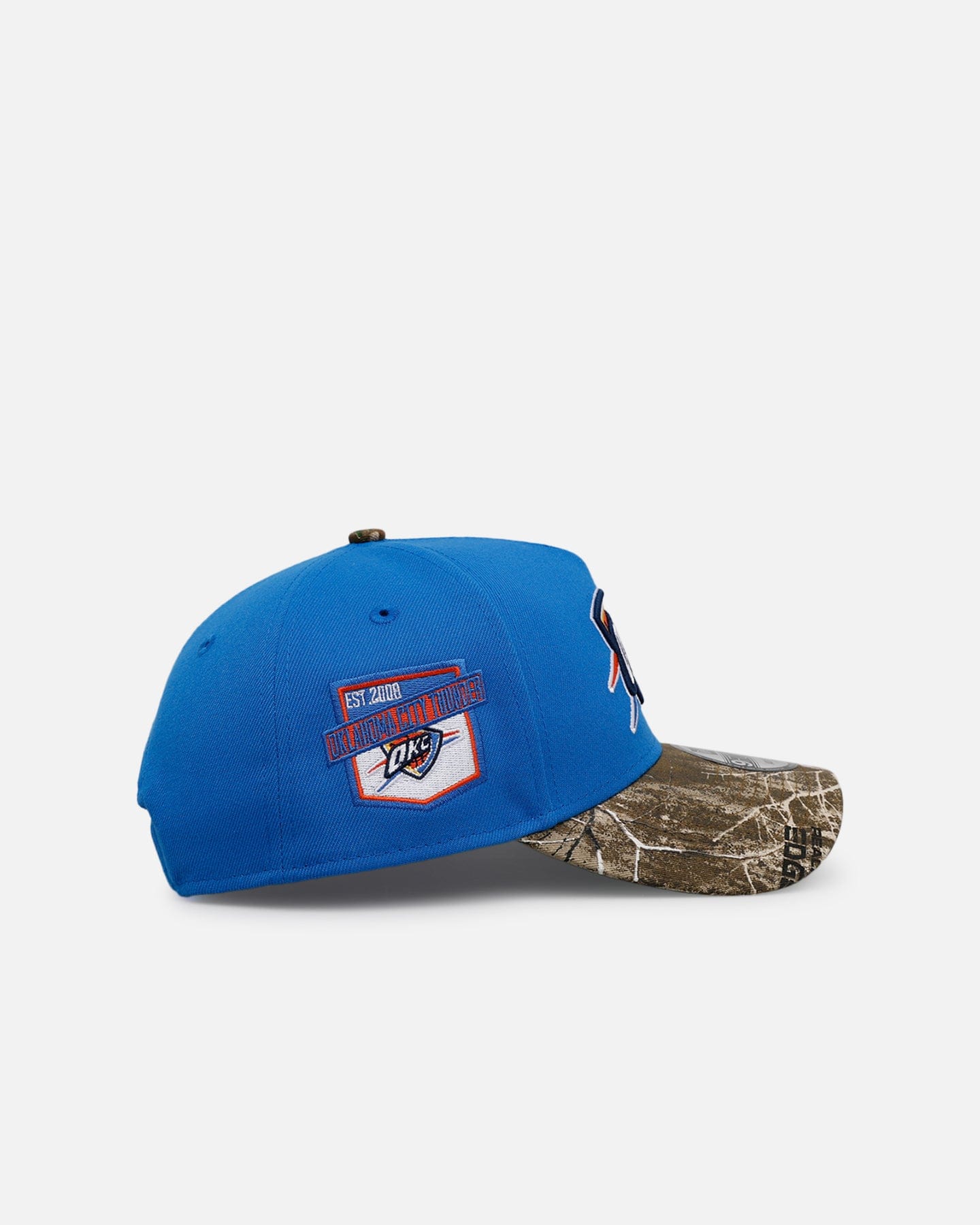 New Era Oklahoma City Thunder Realtree Visor 9FORTY A - Frame Snapback Official Team Color
