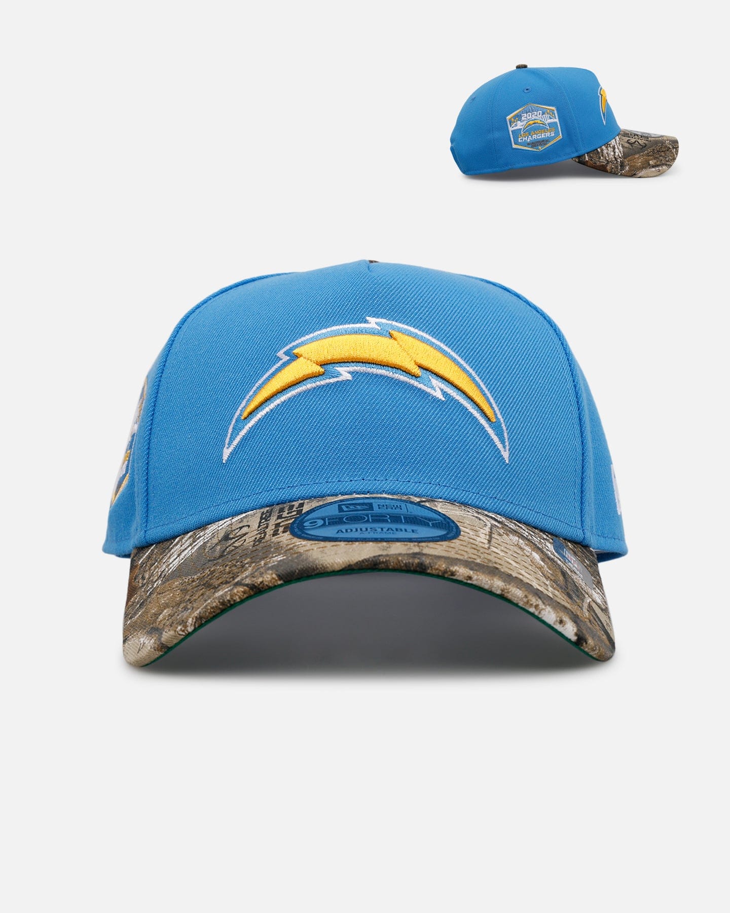 New Era Los Angeles Chargers Realtree Visor 9FORTY A - Frame Snapback Official Team Color