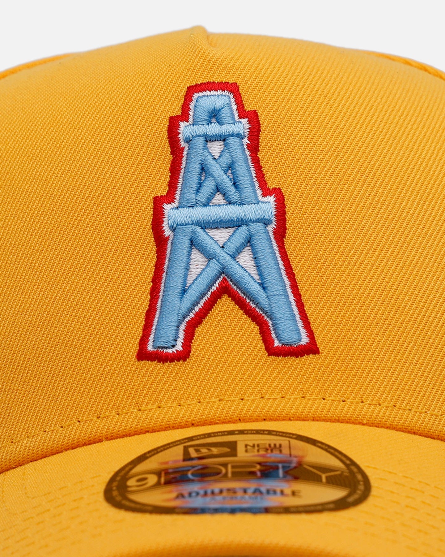 New Era Houston Oilers Sunshine 9FORTY A - Frame Snapback Canary