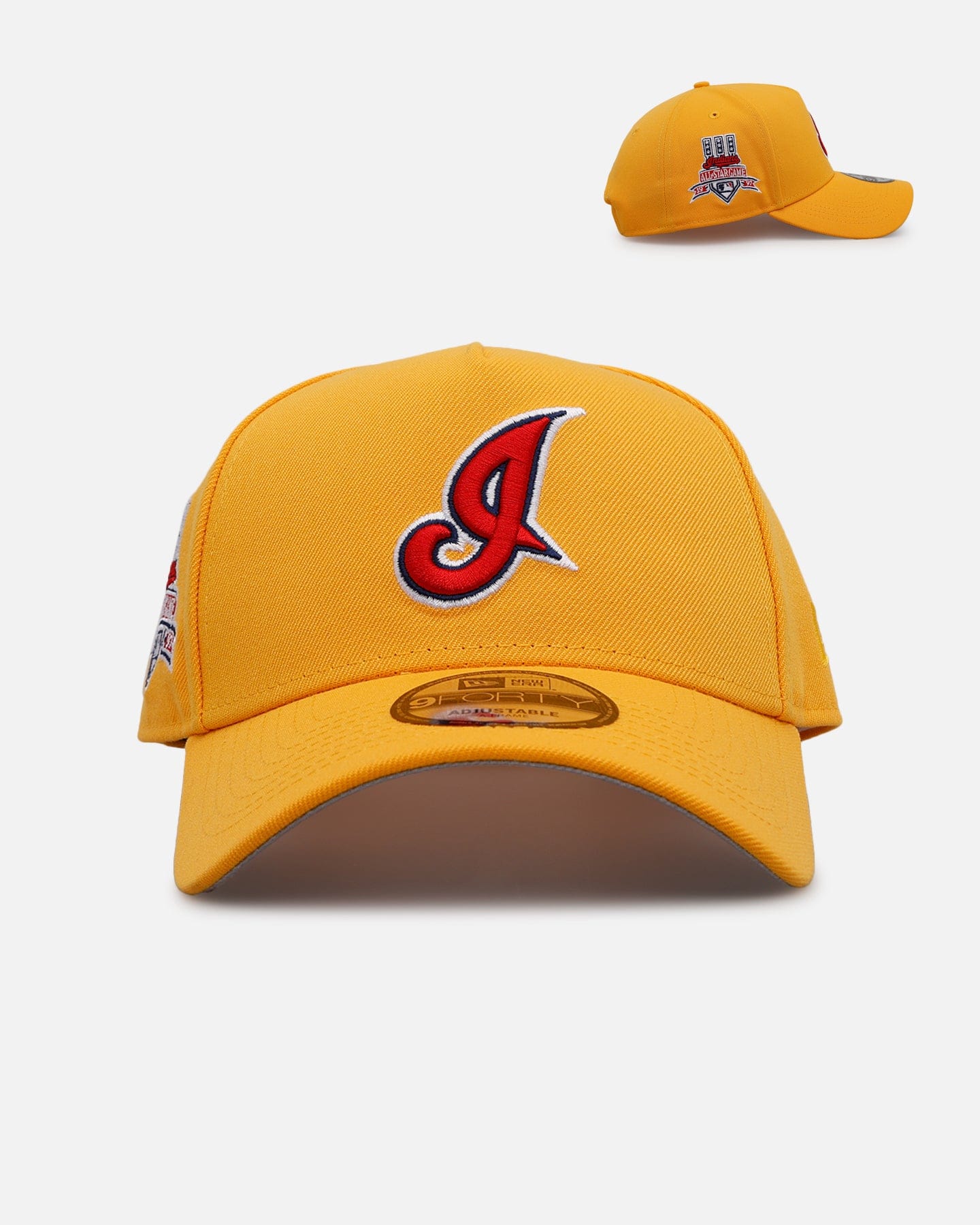 New Era Cleveland Guardians Sunshine 9FORTY A - Frame Snapback Canary