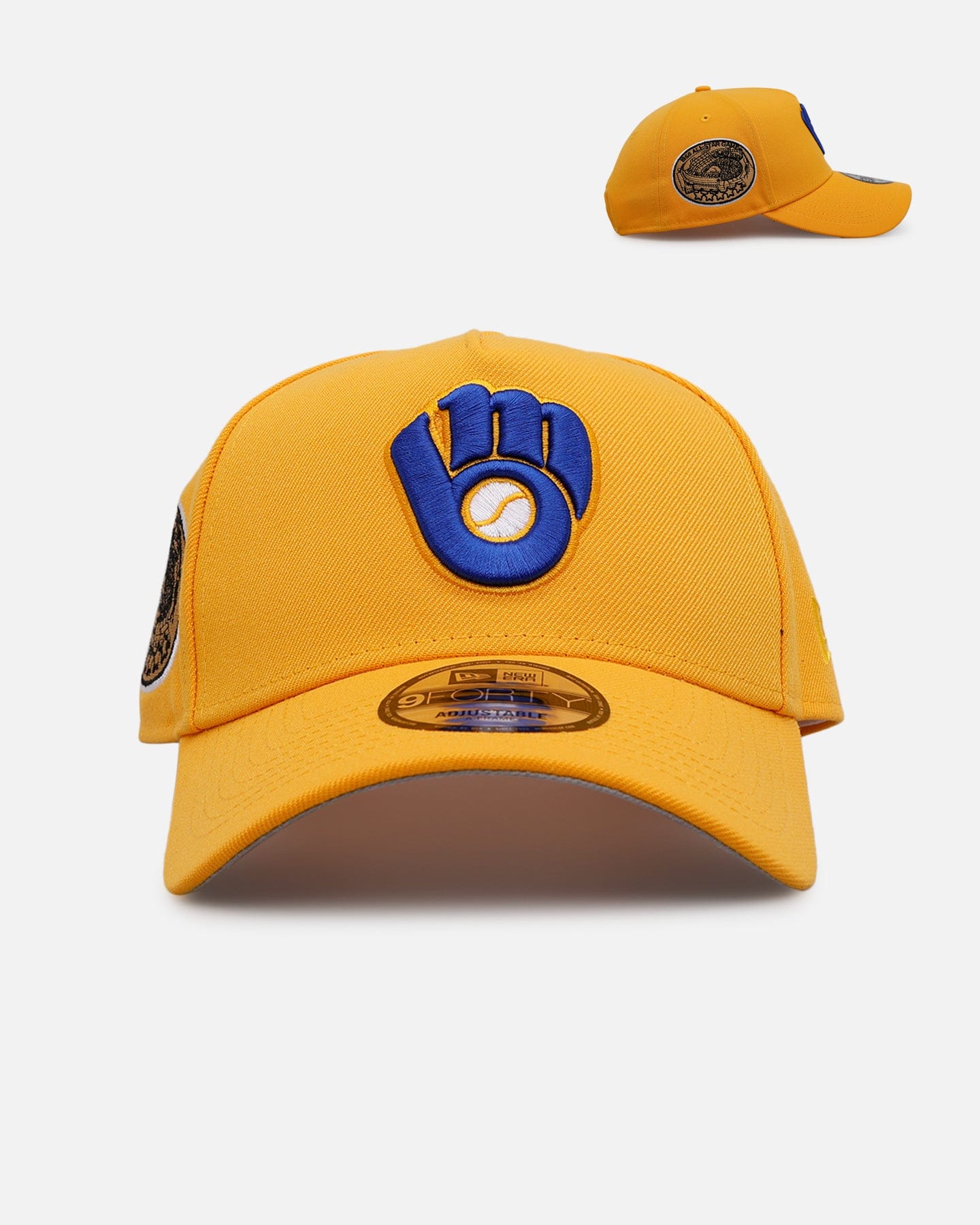 New Era Milwaukee Brewers Sunshine 9FORTY A - Frame Snapback Canary