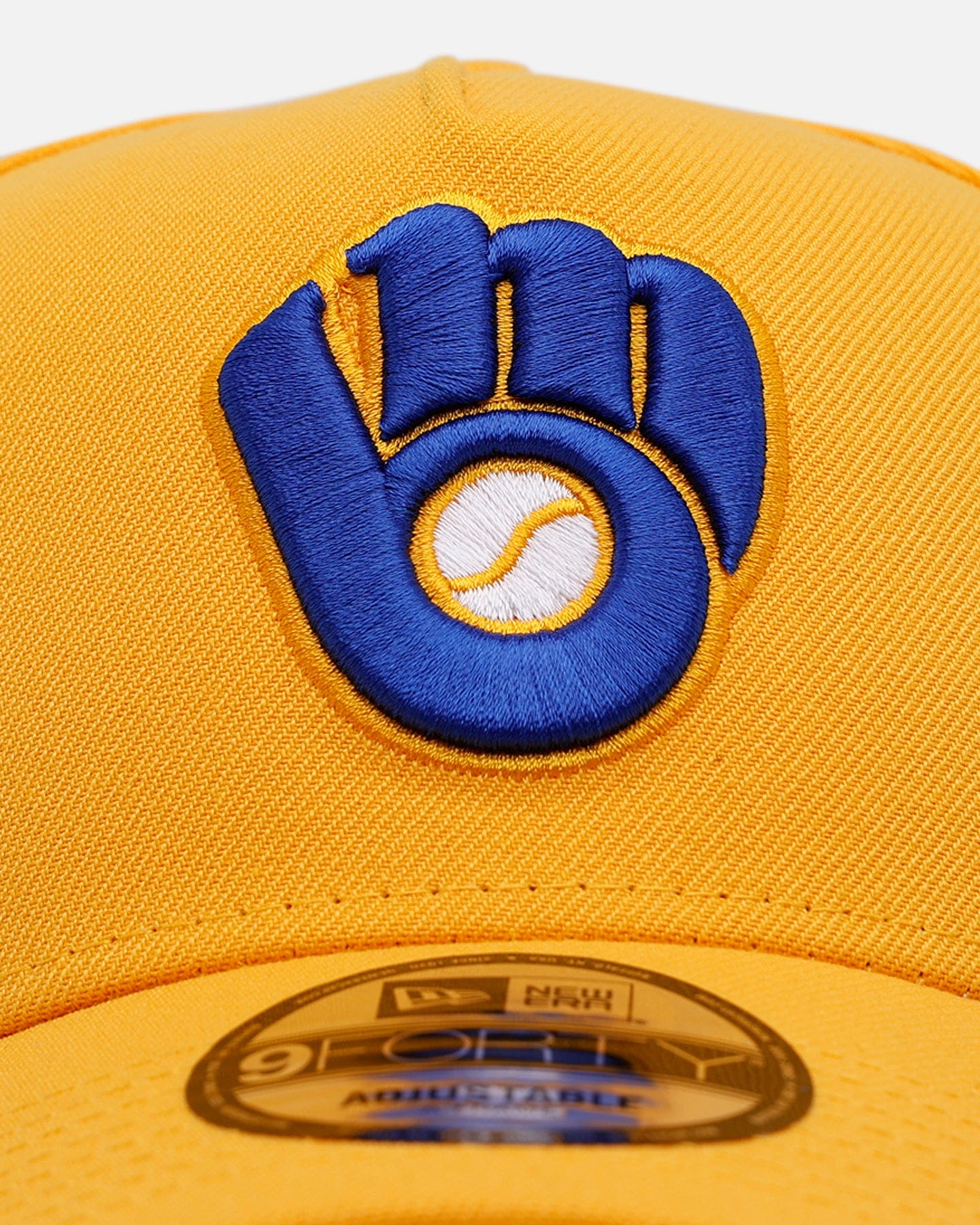 New Era Milwaukee Brewers Sunshine 9FORTY A - Frame Snapback Canary