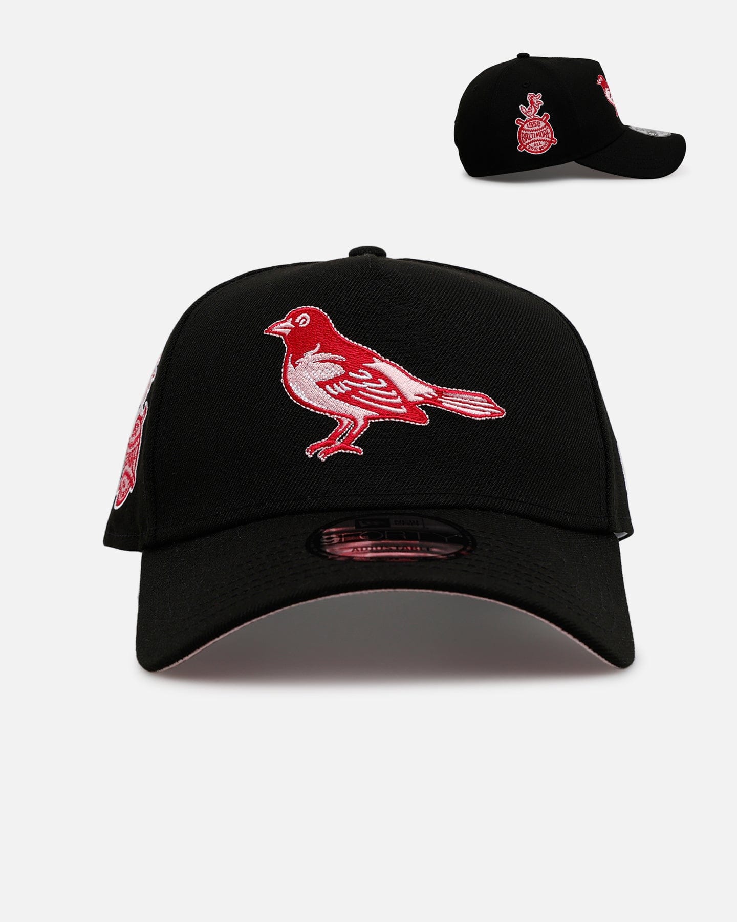 New Era Baltimore Orioles Black And Pink 9FORTY A - Frame Snapback Black/Pink