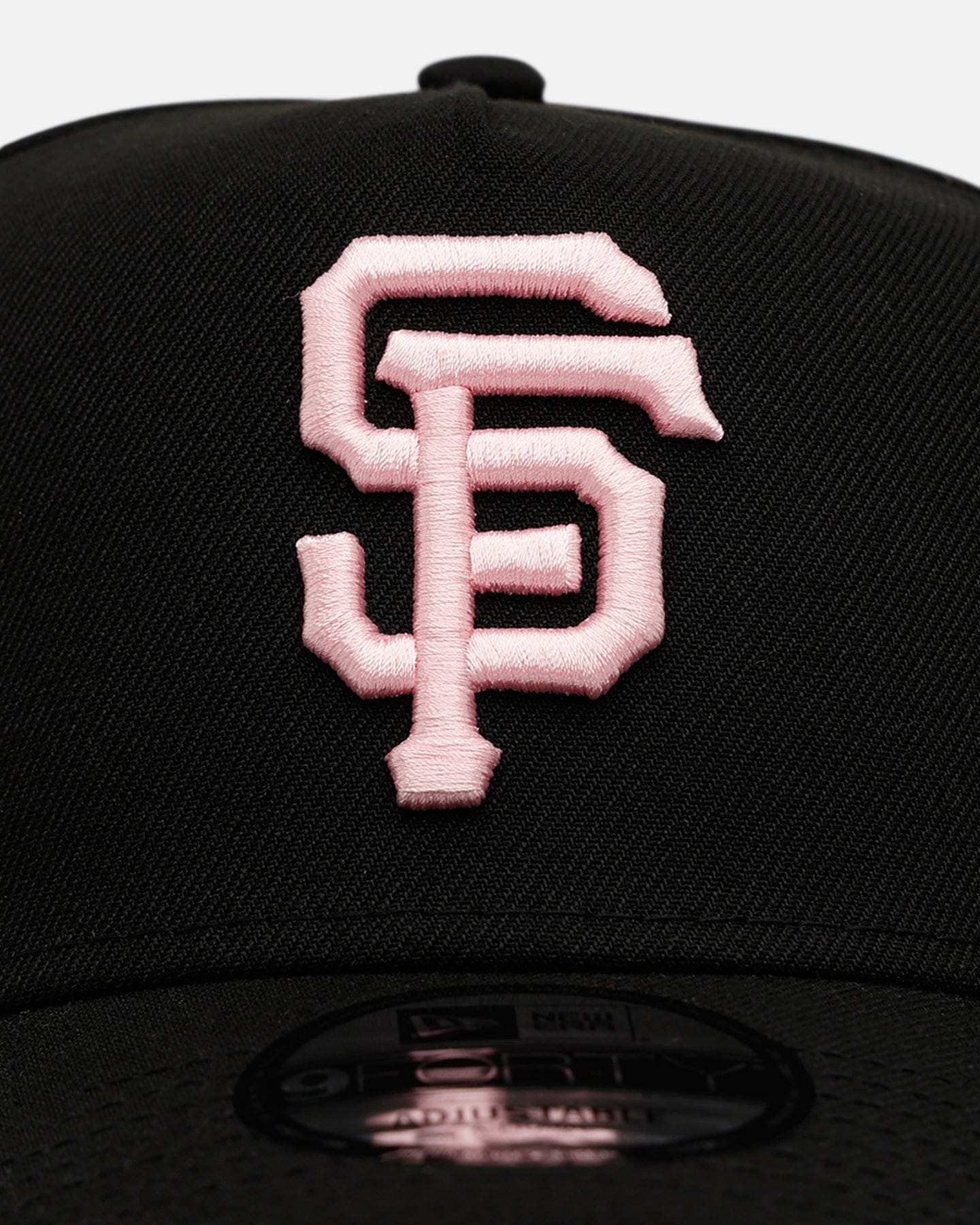 New Era San Francisco Giants Black And Pink 9FORTY A - Frame Snapback Black/Pink