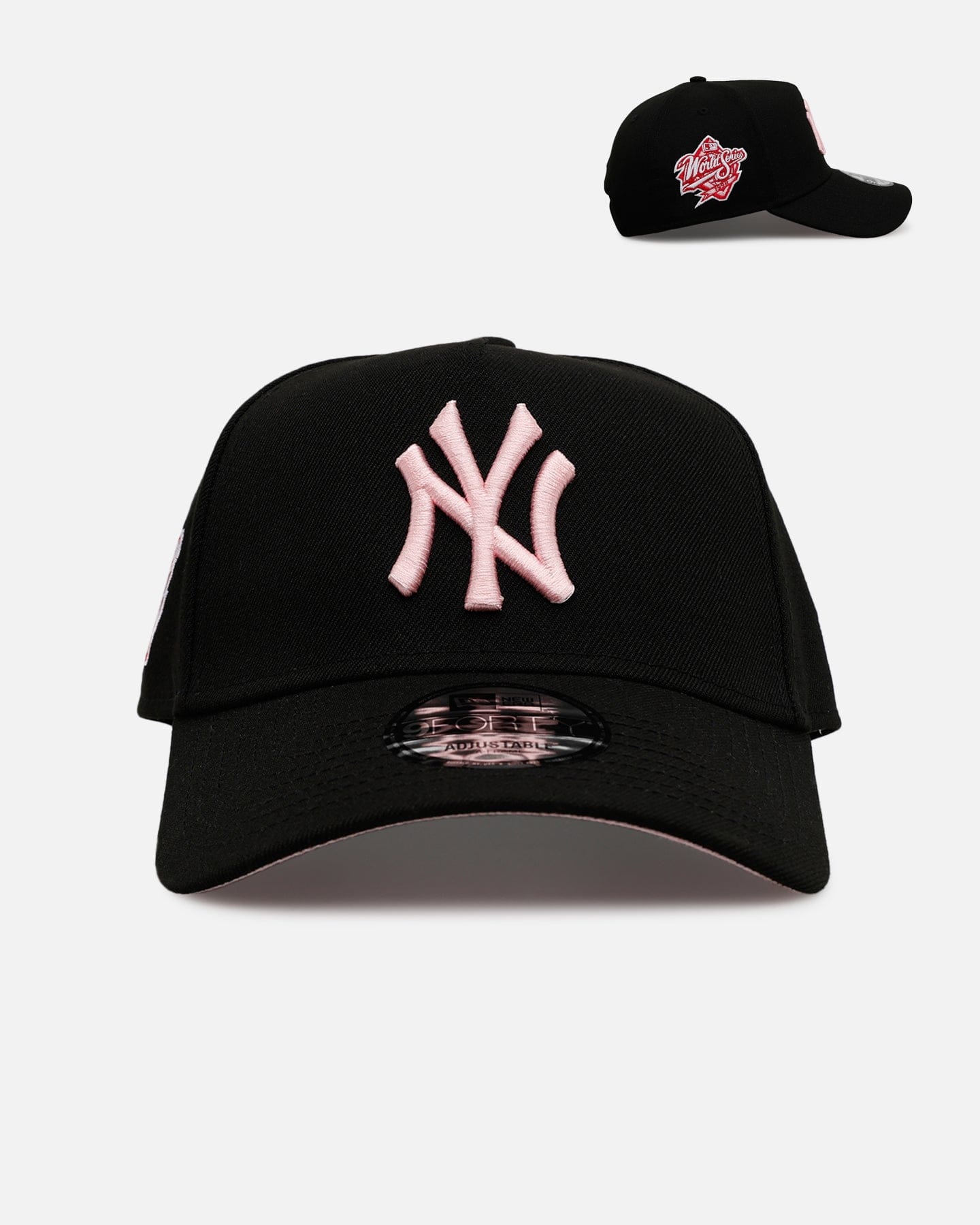 New Era New York Yankees Black And Pink 9FORTY A - Frame Snapback Black/Pink