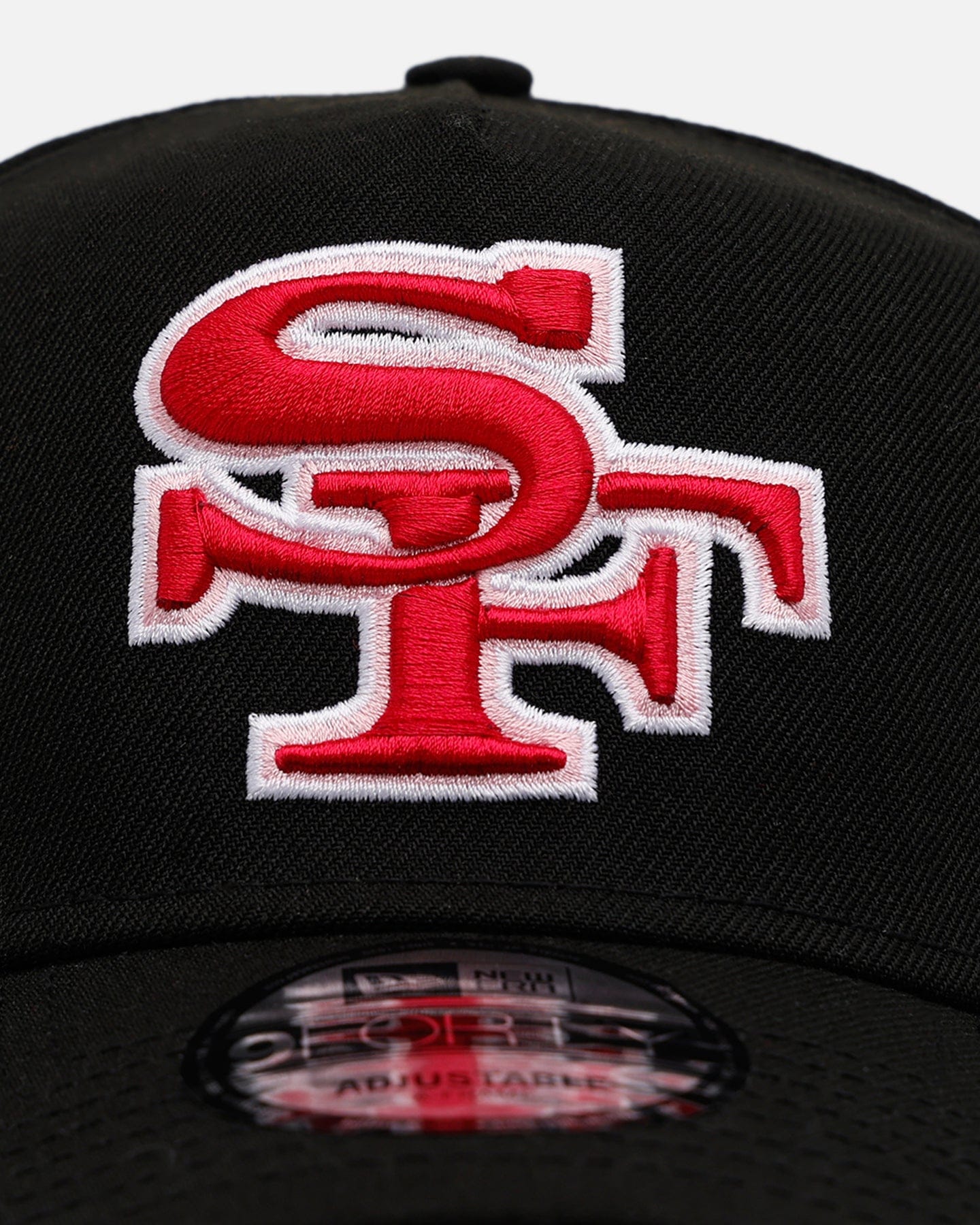 New Era San Francisco 49ers Black And Pink 9FORTY A - Frame Snapback Black/Pink