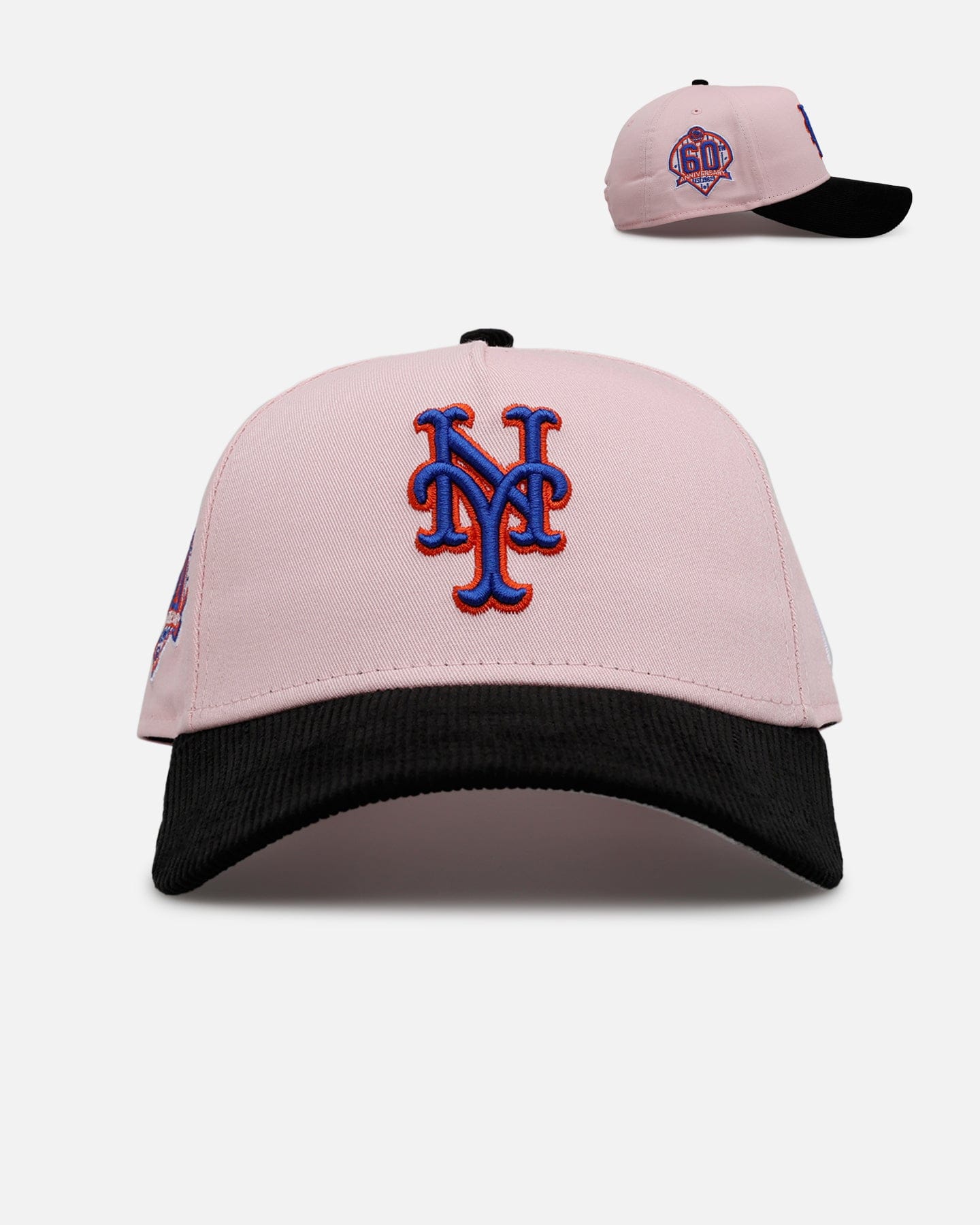 New Era New York Mets Pink Crown 9FORTY A - Frame Snapback Pink
