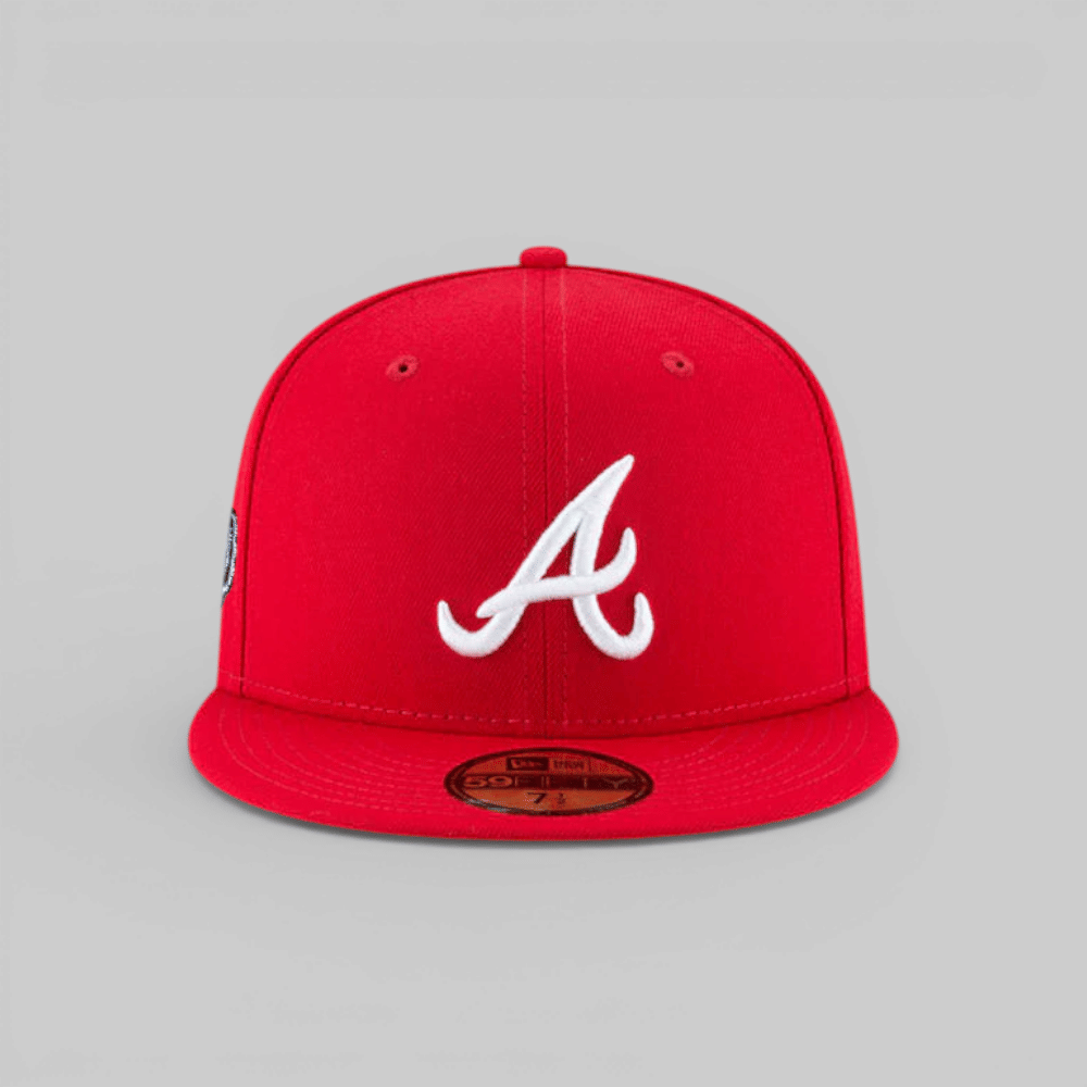 New Era Atlanta Braves 59Fifty Day Aotearoa Scarlet Red