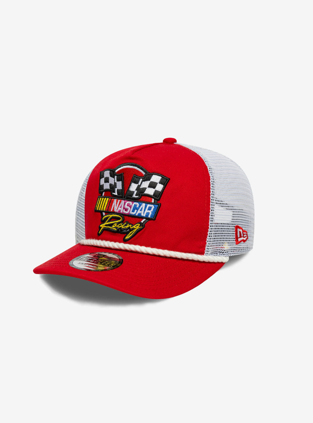 New Era Nascar Classics Flag Red Golfer Cap