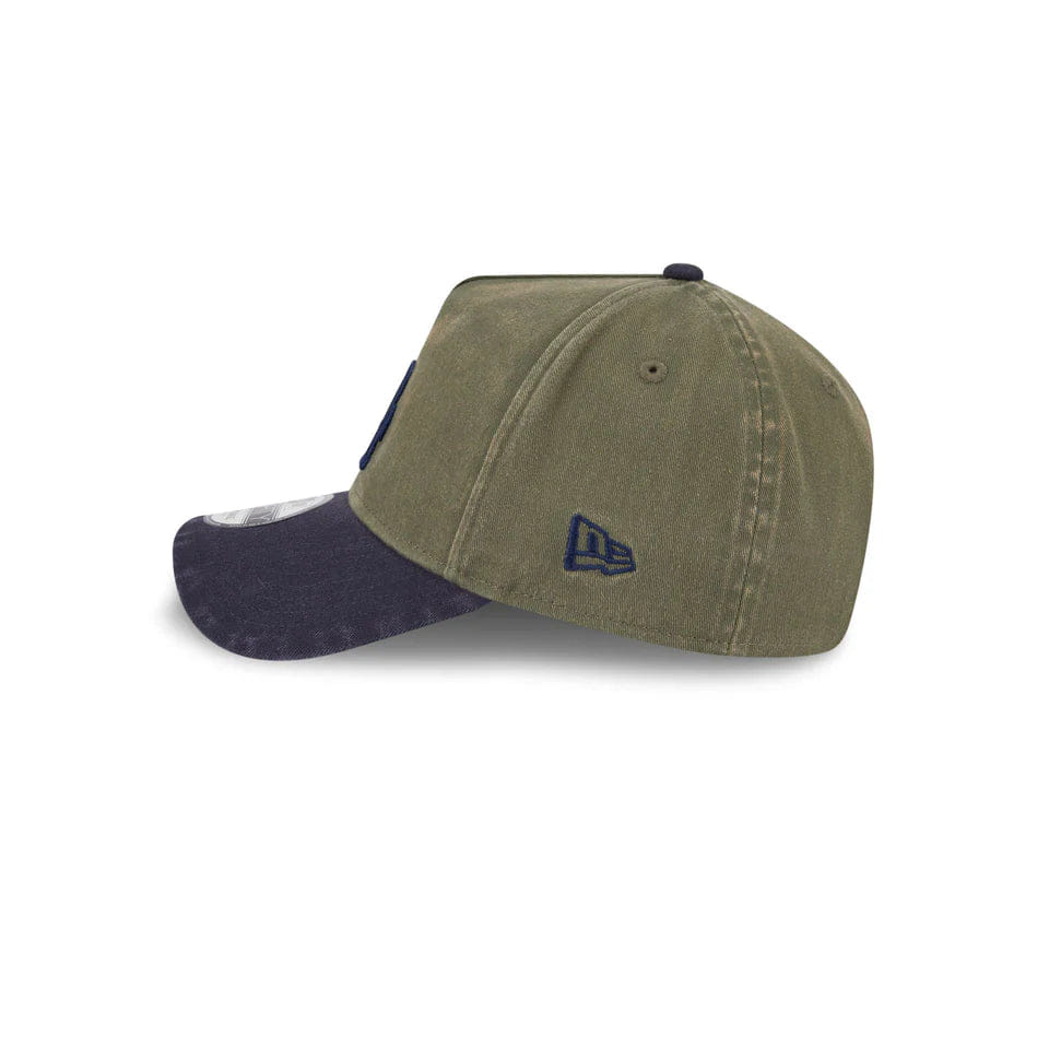 New Era L.A Dodgers 9Forty Washed (New Olive/Navy)