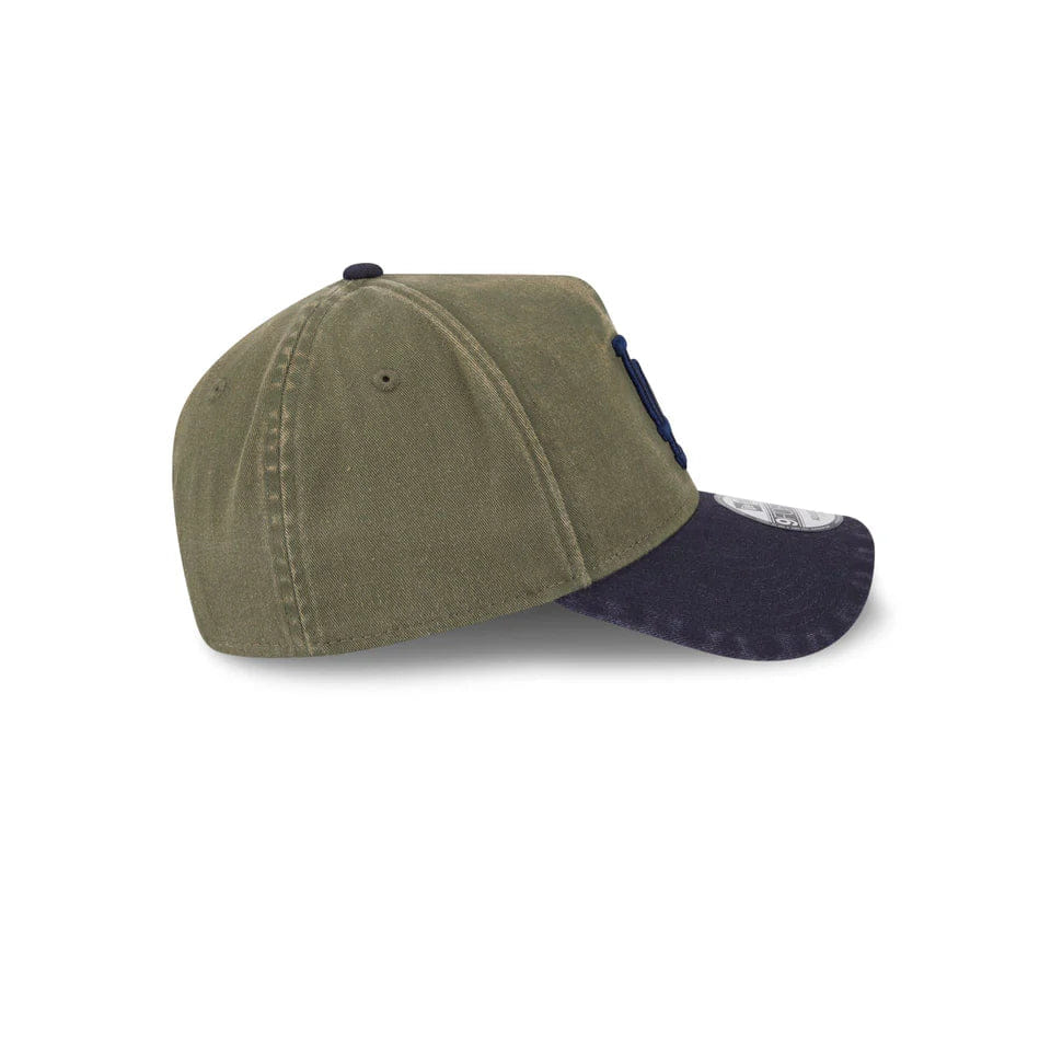New Era L.A Dodgers 9Forty Washed (New Olive/Navy)