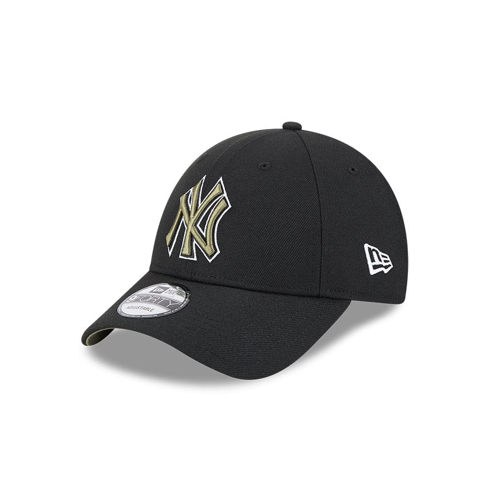 New Era N.Y Yankees 9Forty Snapback (Black/Olive)