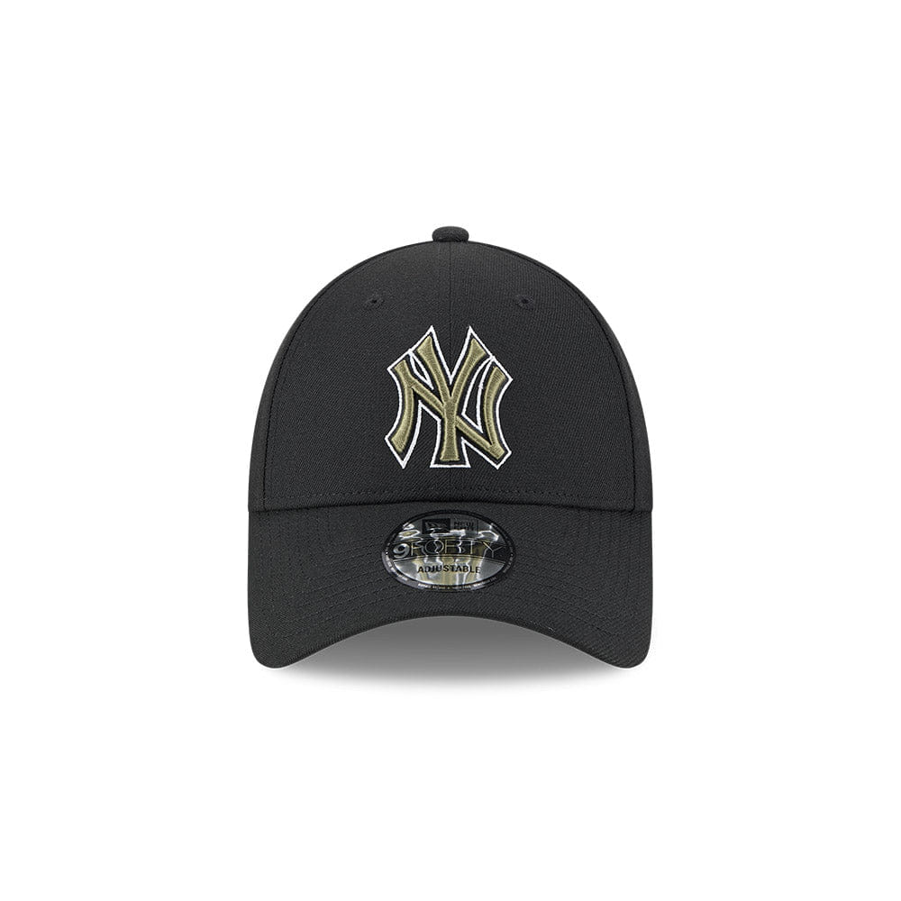 New Era N.Y Yankees 9Forty Snapback (Black/Olive)