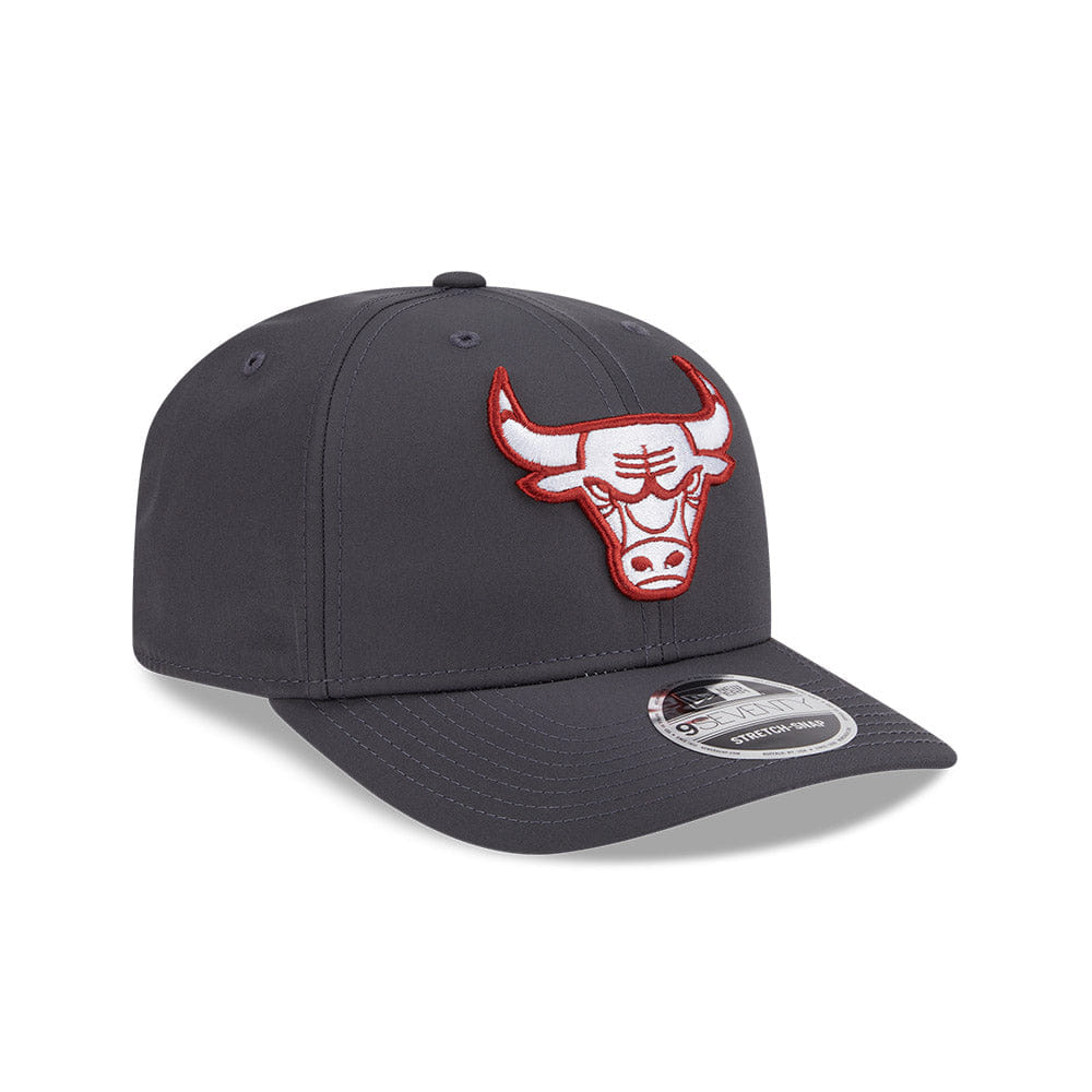 New Era Chicago Bulls 9Seventy Stretch - Snap Prolite (Graphite/Red)