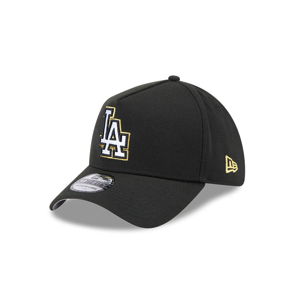 New Era L.A Dodgers 39Thirty A - Frame Stretch - Fit Cap (Trophy)
