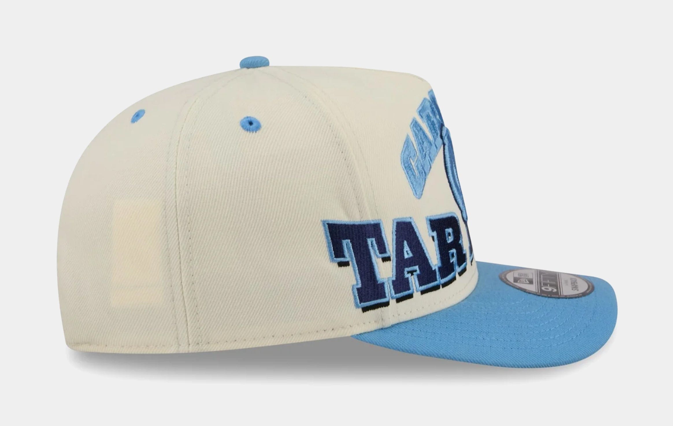 NEW ERA North Carolina Tar Heels Arched 950AF Snapback Mens Hat (Carolina/Tan/Navy)