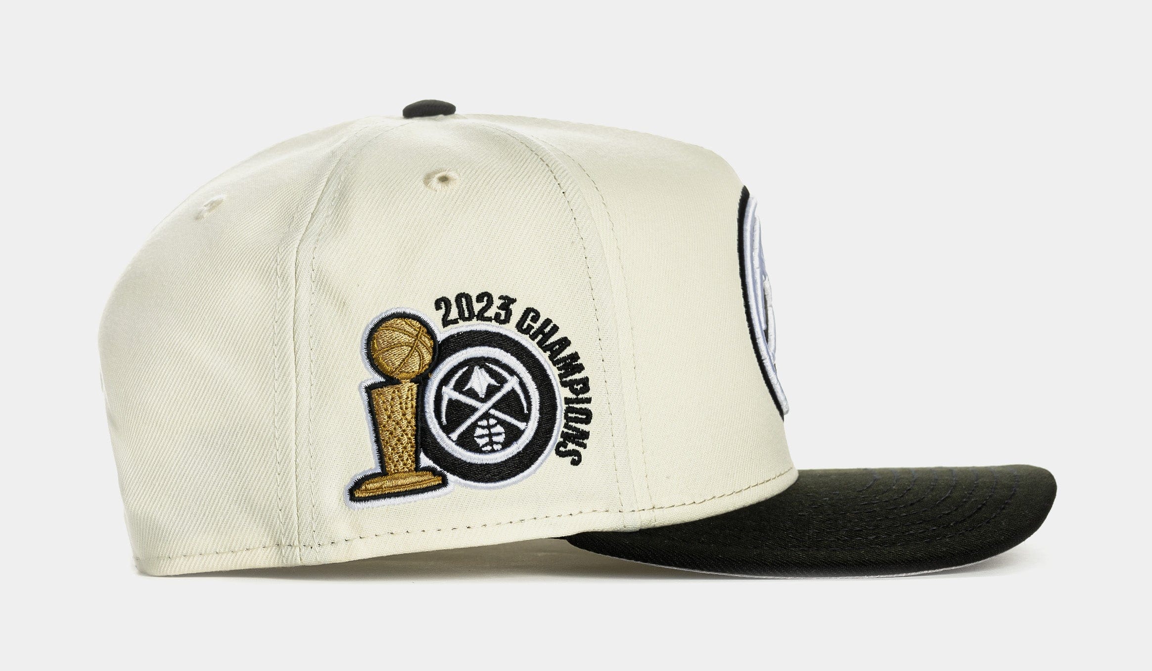 NEW ERA Shoe Palace Exclusive Denver Nuggets 950AF Snapback Mens Hat (Chrome/Black)