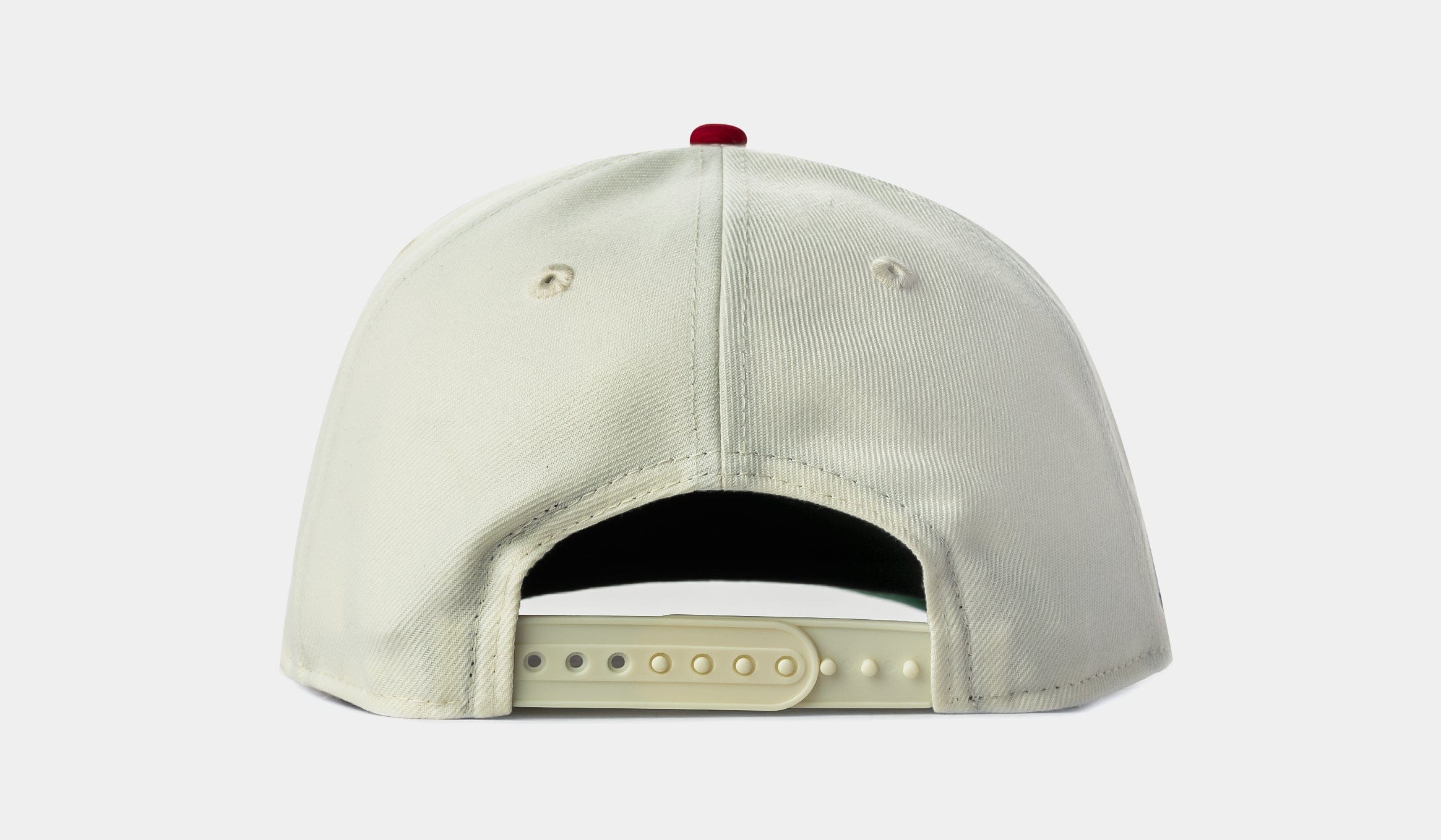 NEW ERA Shoe Palace Exclusive Kansas City Script 950AF Snapback Mens Hat (Chrome/Red)