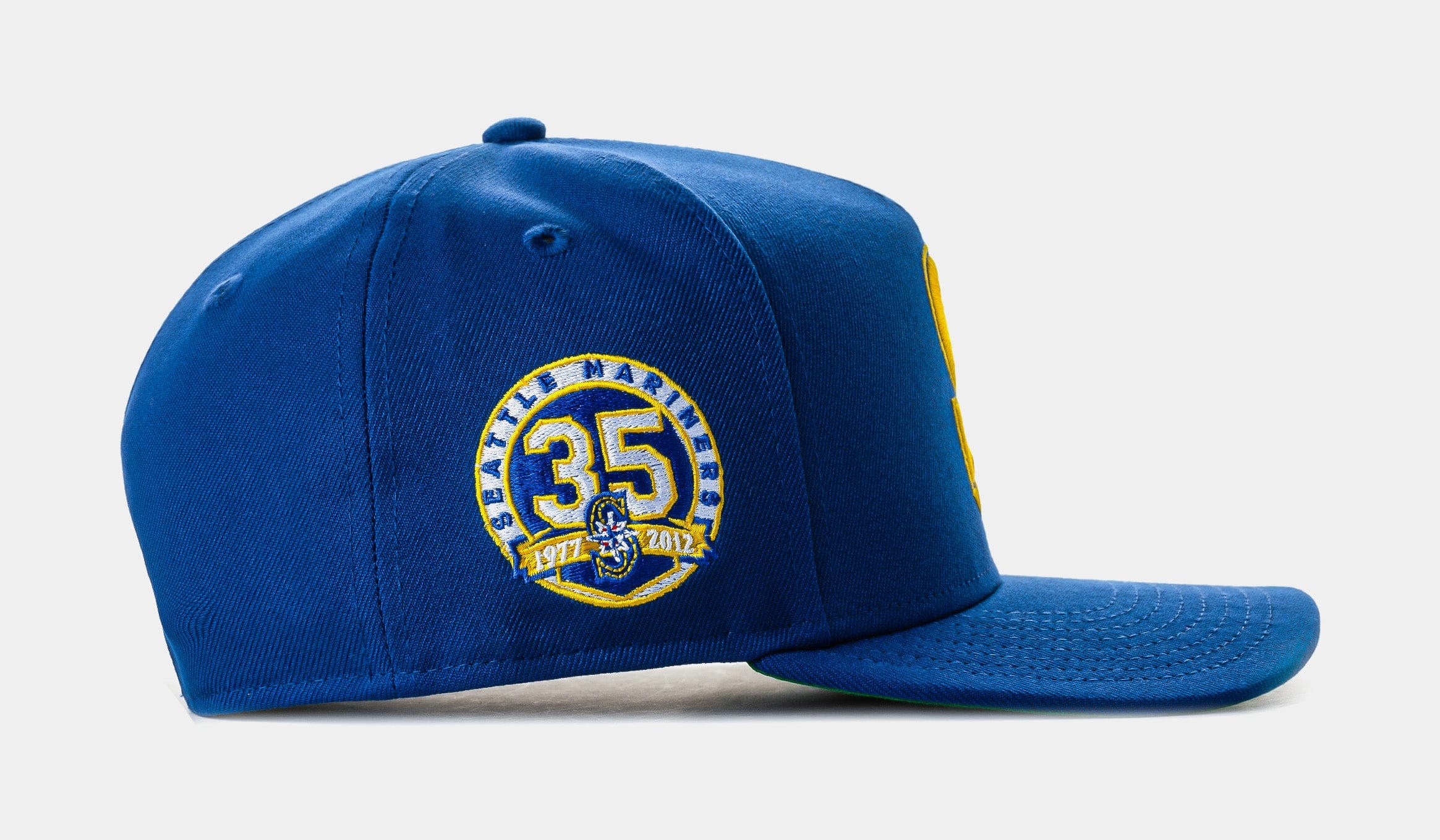 NEW ERA Shoe Palace Exclusive Seattle Mariners 950AF Snapback Mens Hat (Blue/Yellow)