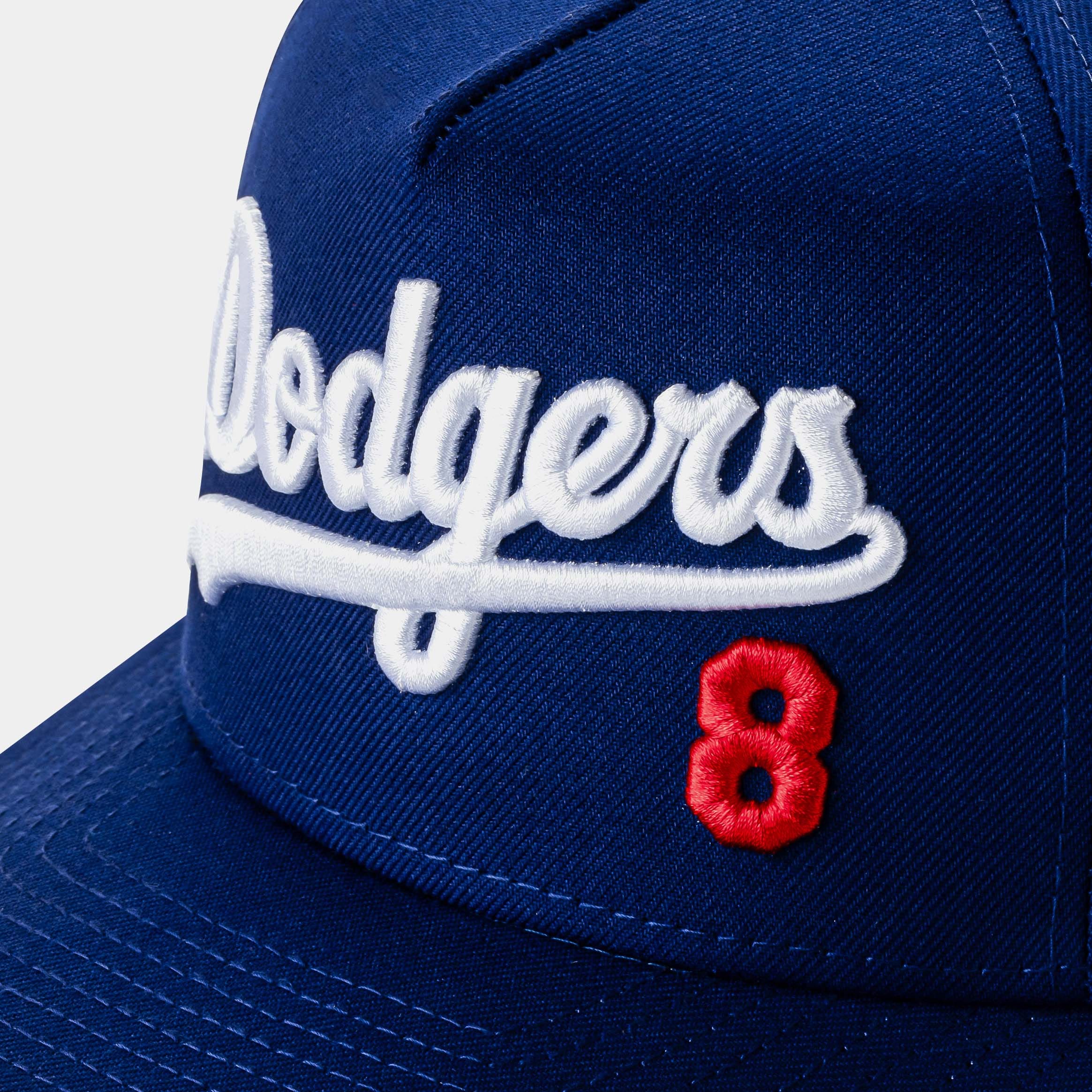 NEW ERA Shoe Palace Exclusive Los Angeles Dodgers Kike 950AF Snapback Mens Hat (Blue/White)