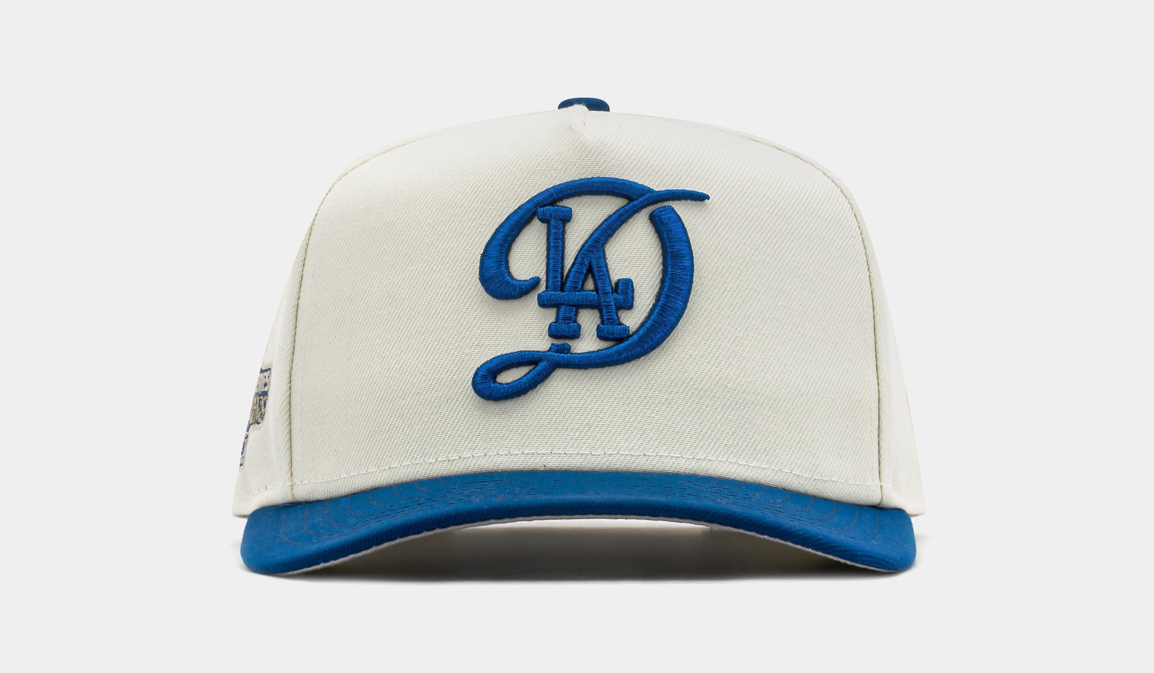 NEW ERA Shoe Palace Exclusive Los Angeles Dodgers City 950AF Mens Hat (Chrome/Light Blue)