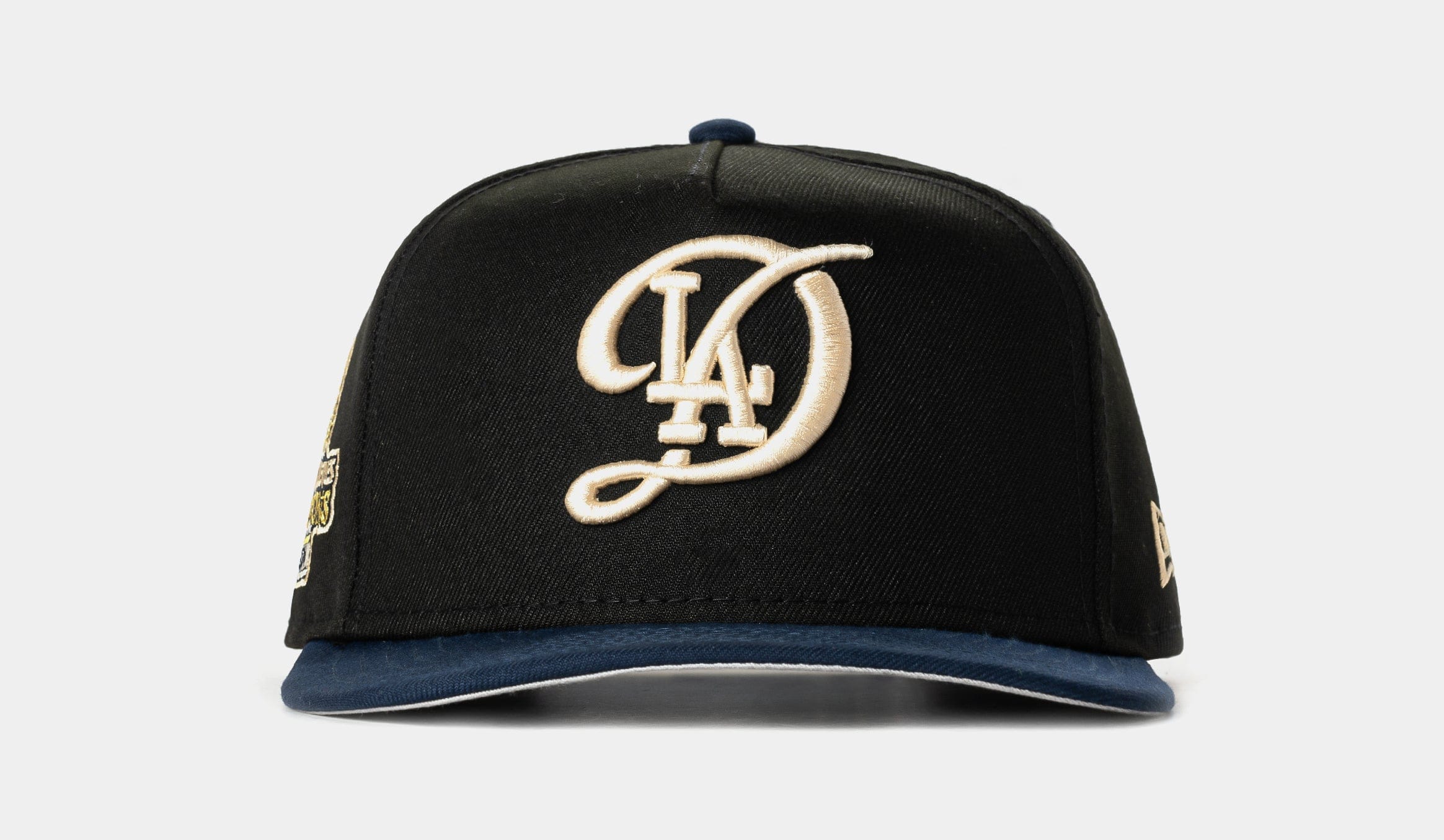 NEW ERA Shoe Palace Exclusive Los Angeles Dodgers City 950AF Snapback Mens Hat (Black/Navy)