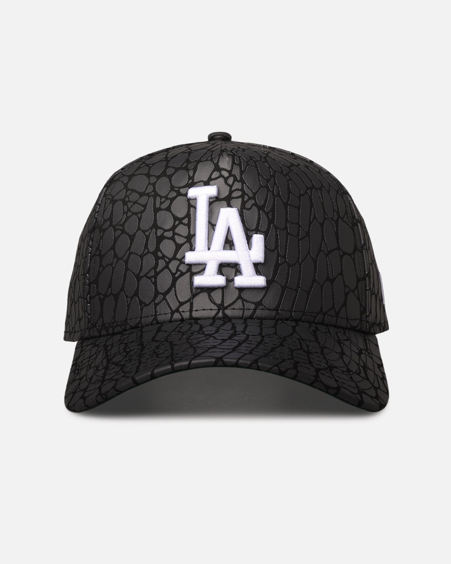 New Era Los Angeles Dodgers Croc Skin 9FORTY A - Frame Snapback Black