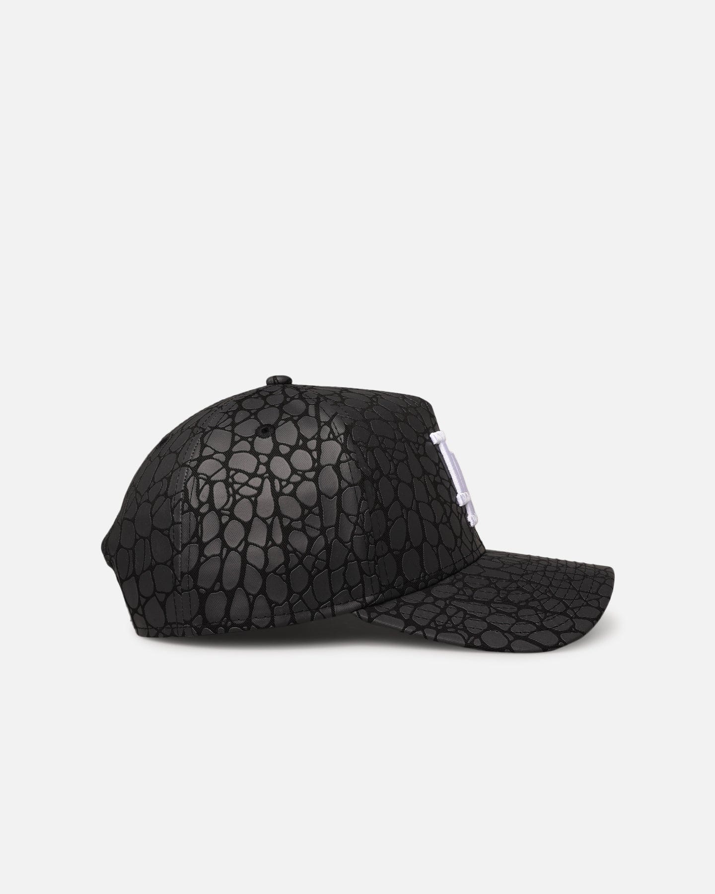 New Era Los Angeles Dodgers Croc Skin 9FORTY A - Frame Snapback Black