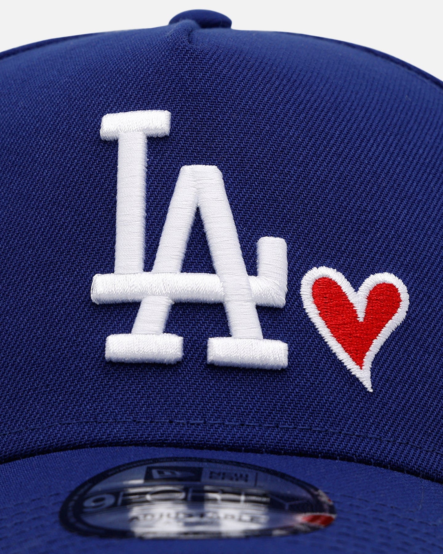 New Era Los Angeles Dodgers Team Color Hearts 9FORTY A - Frame Snapback Blue