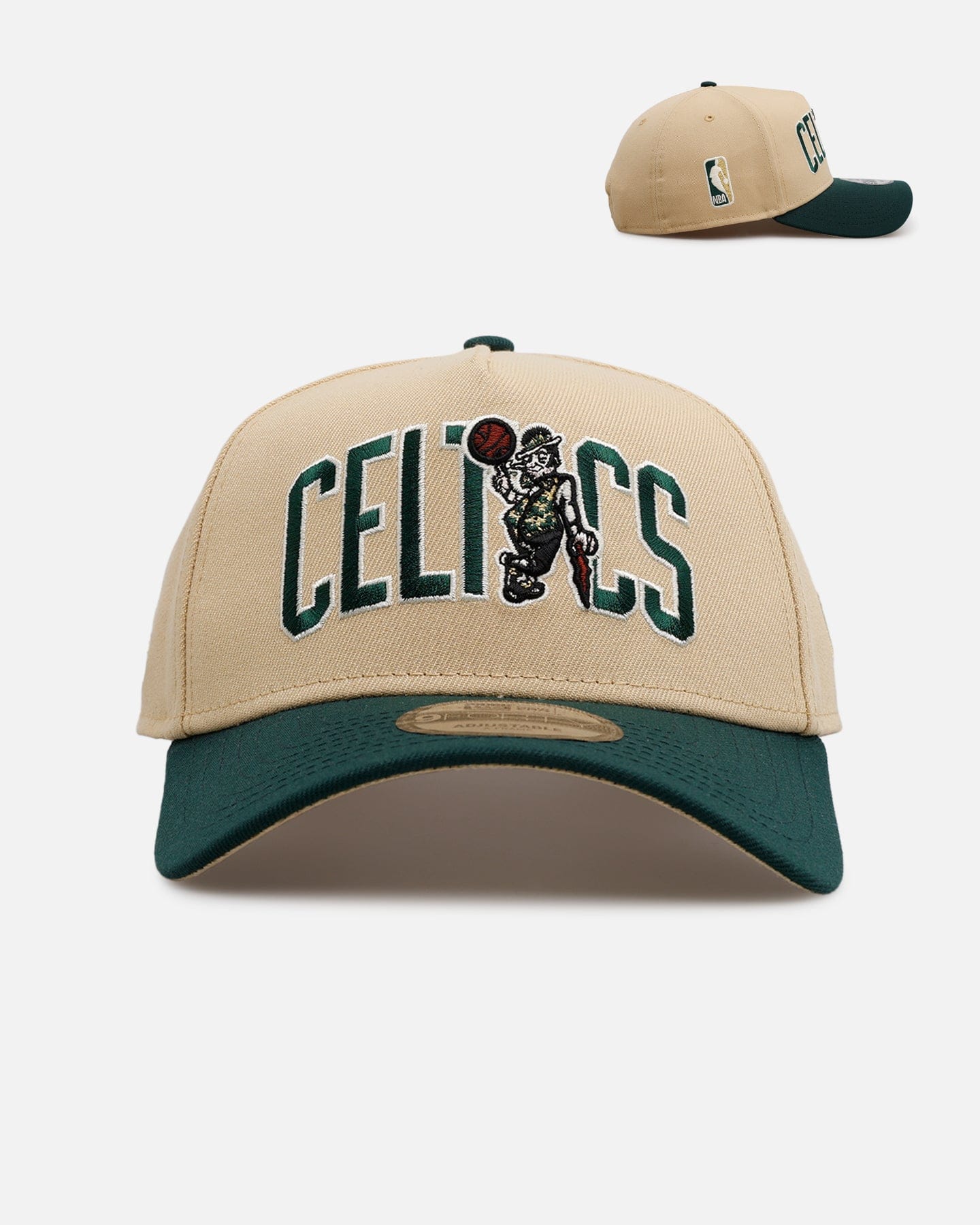 New Era Boston Celtics Vintage 9FORTY A - Frame Snapback Vegas Gold