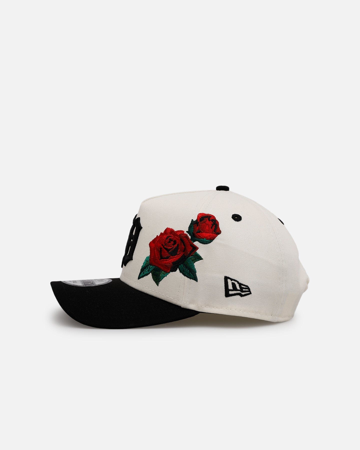 New Era Detroit Tigers Chrome Black Roses 9FORTY A - Frame Snapback Chrome/Black