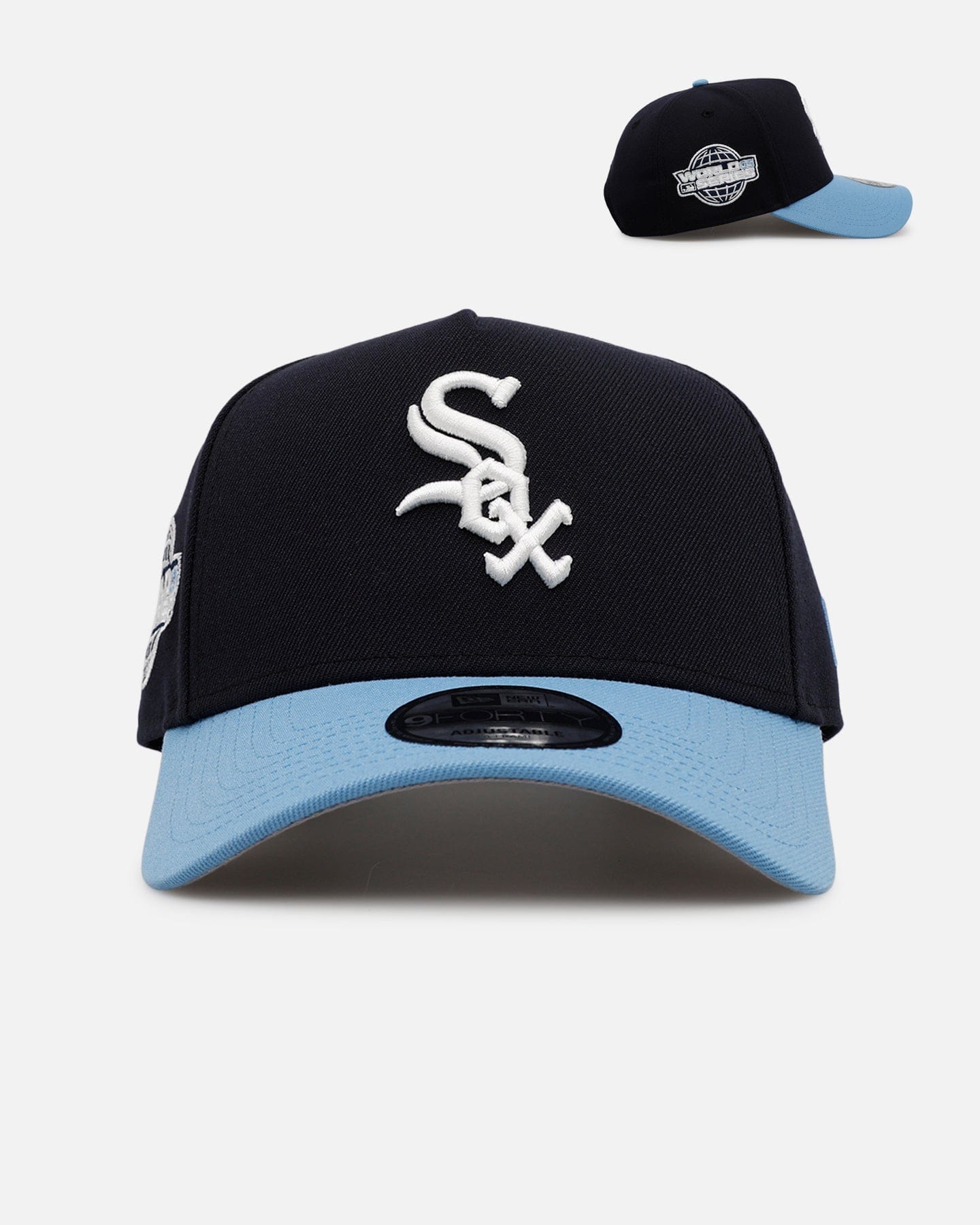New Era Chicago White Sox Ocean 9FORTY A - Frame Snapback Navy/Sky Blue