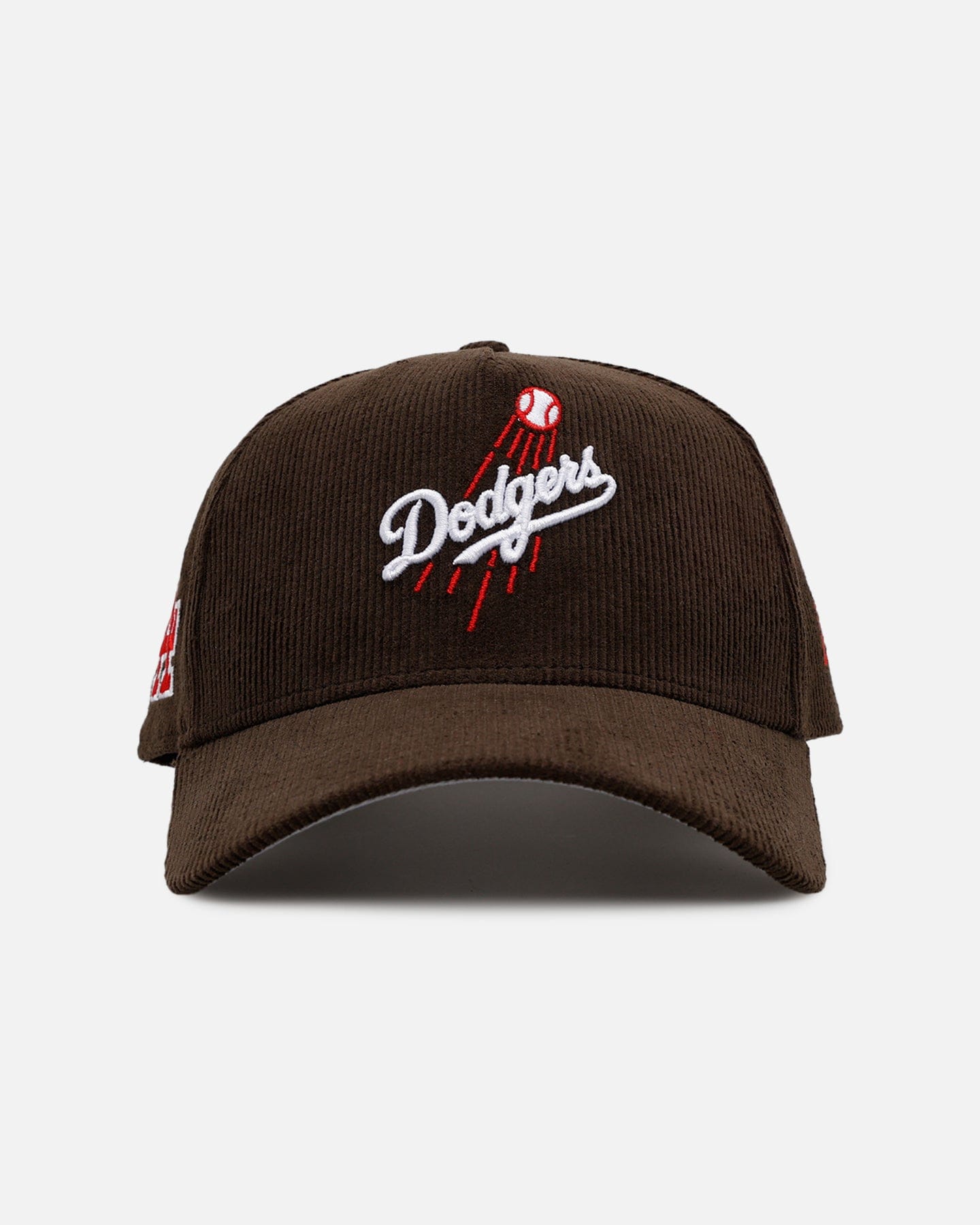 New Era Los Angeles Dodgers Walnut Cord 9FORTY A - Frame Corduroy Snapback Walnut
