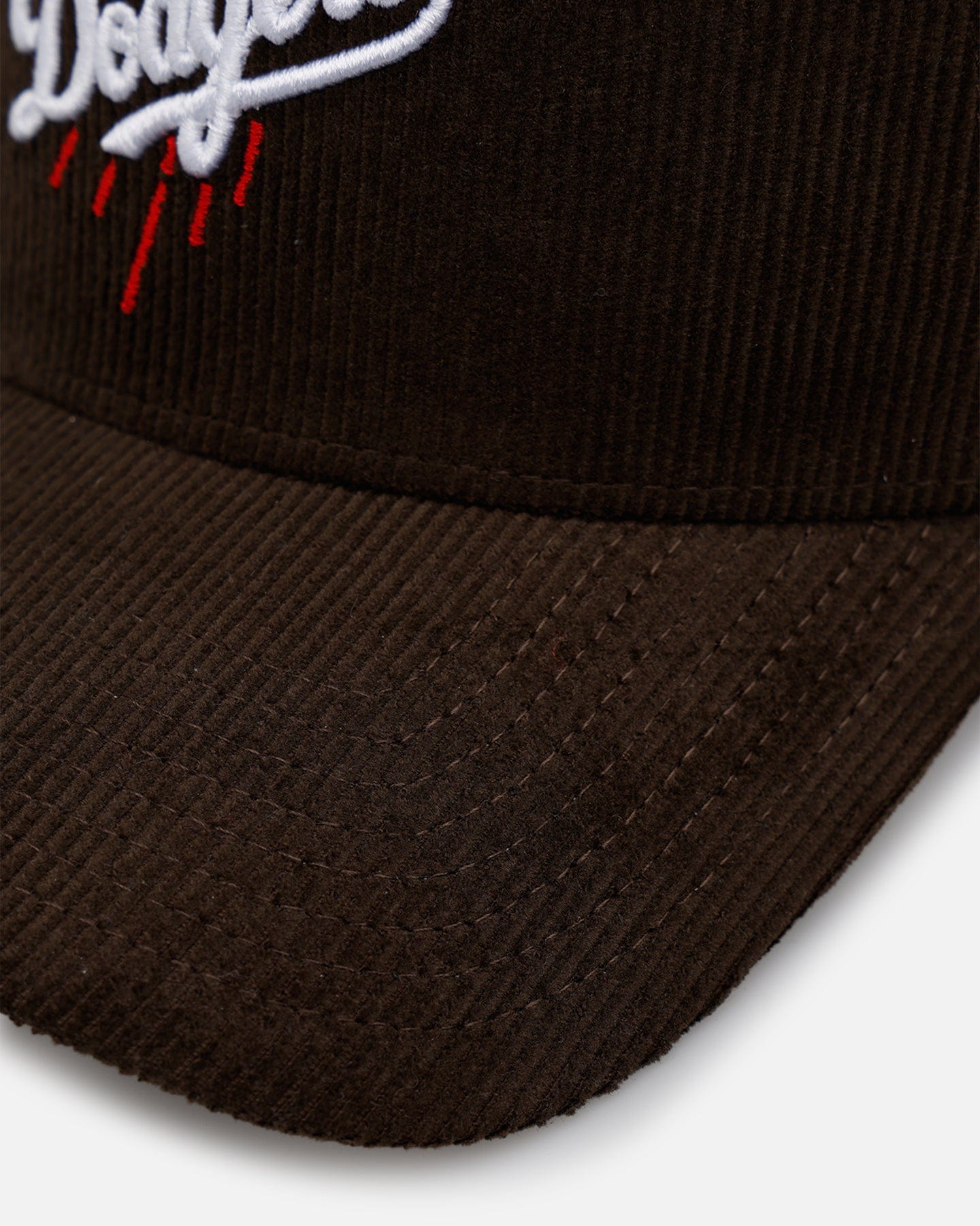 New Era Los Angeles Dodgers Walnut Cord 9FORTY A - Frame Corduroy Snapback Walnut