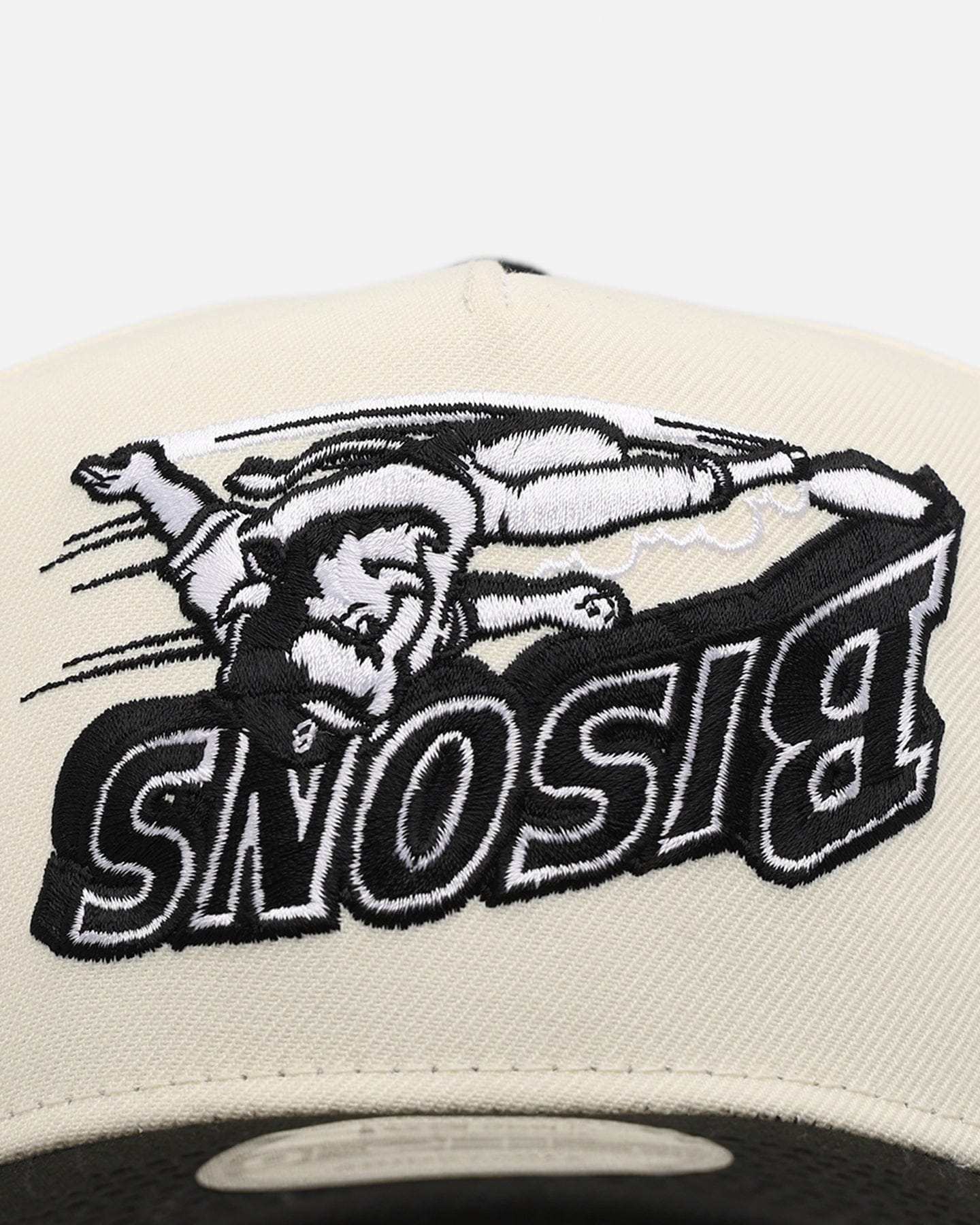 New Era Buffalo Bisons Chrome Upside Down Logo 9FORTY A - Frame Snapback Chrome/Black